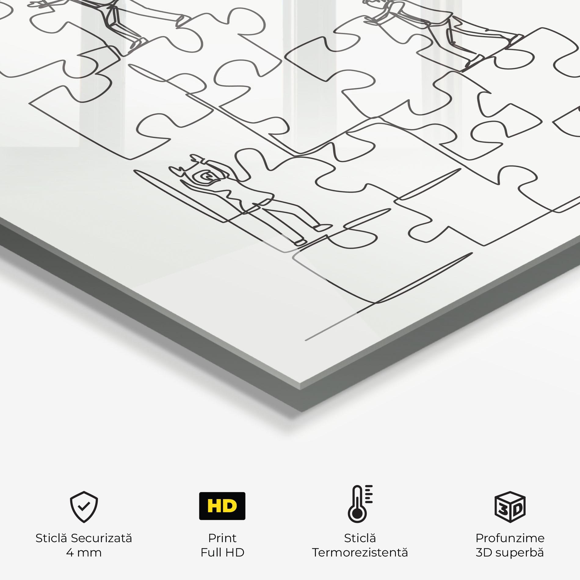 Panou Sticla Bucatarie Businessman Up mockup 2