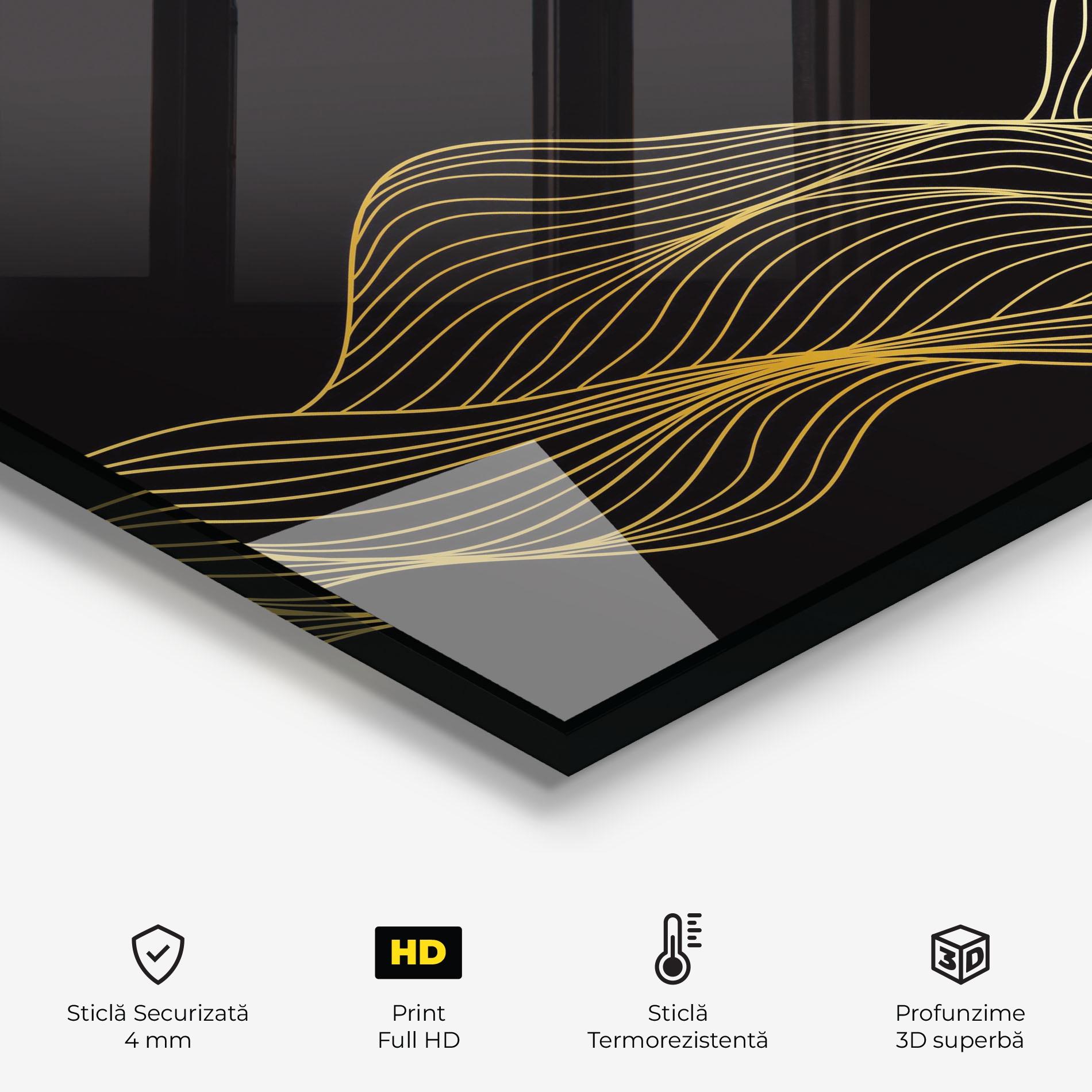 Panou Sticla Bucatarie Golden Moon mockup 2