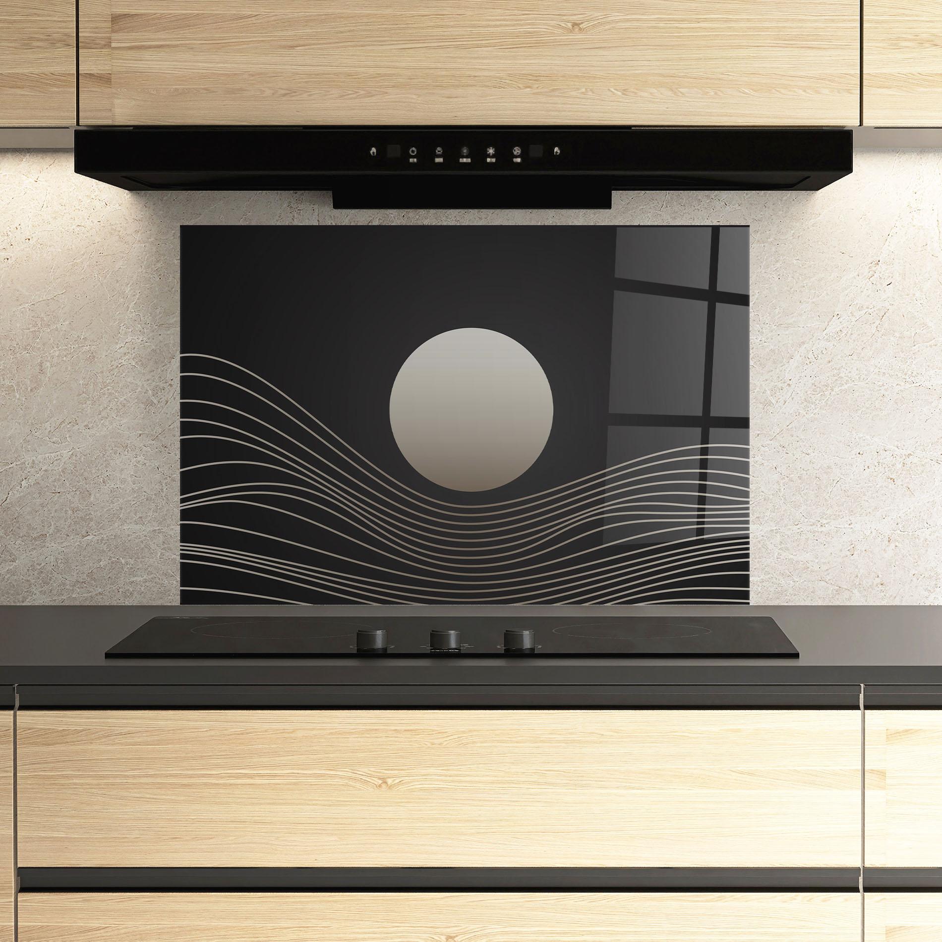 Panou Sticla Bucatarie Grey Moon mockup 3