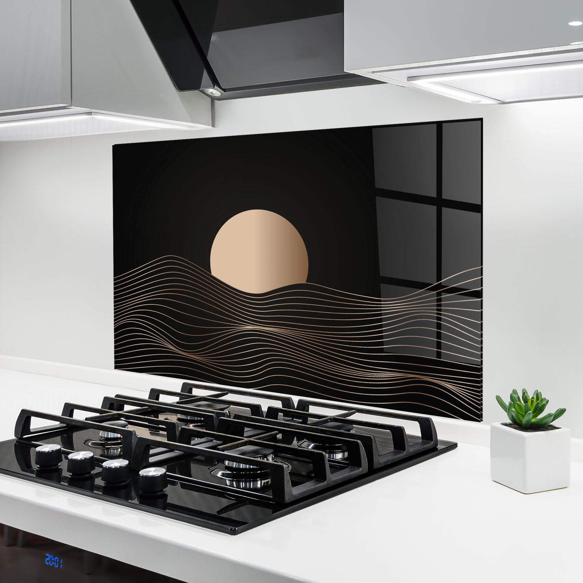 Panou Sticla Bucatarie Cream Moon mockup 6