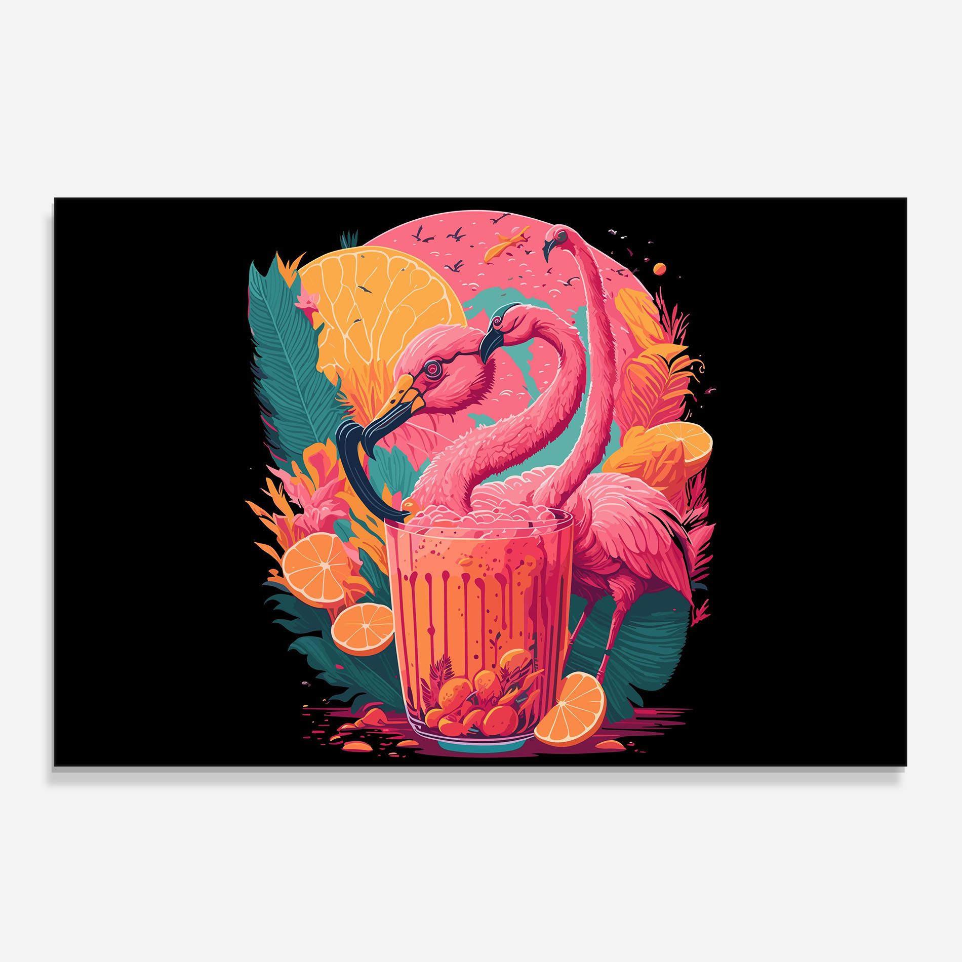 Pink Bird Drink mockup 0