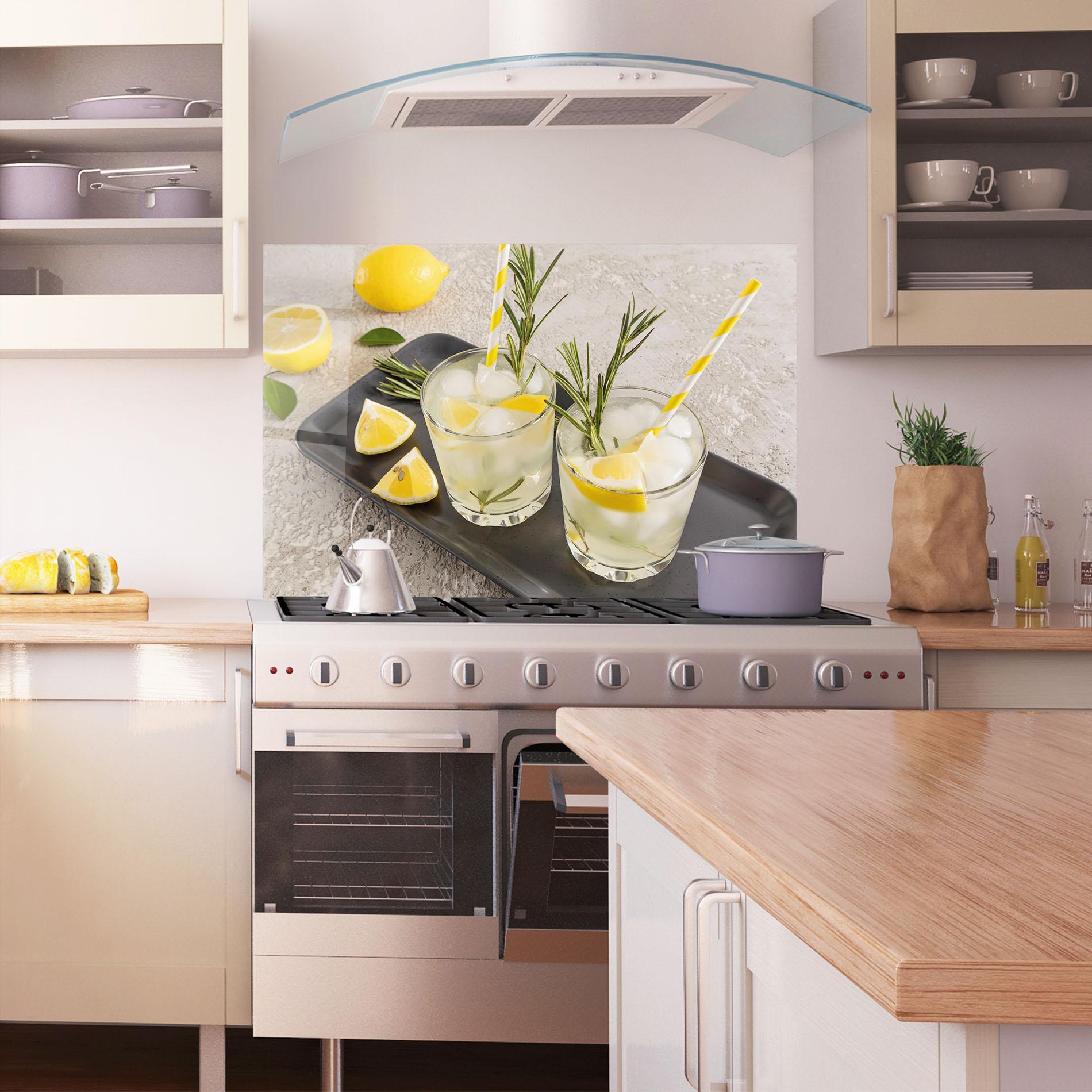 Panou Sticla Bucatarie Fruit Vitamin Water mockup 1