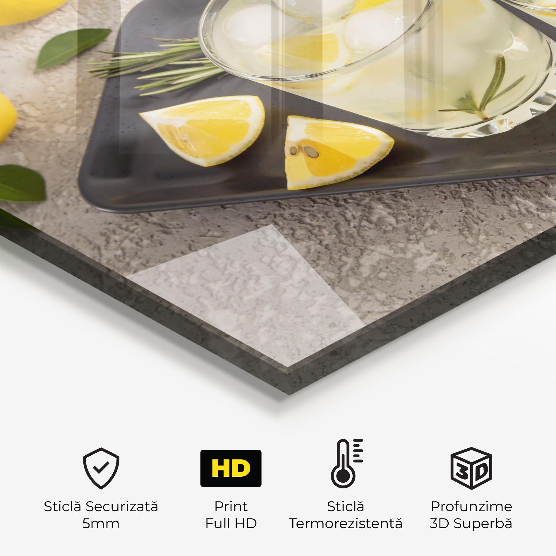 Panou Sticla Bucatarie Fruit Vitamin Water mockup 2