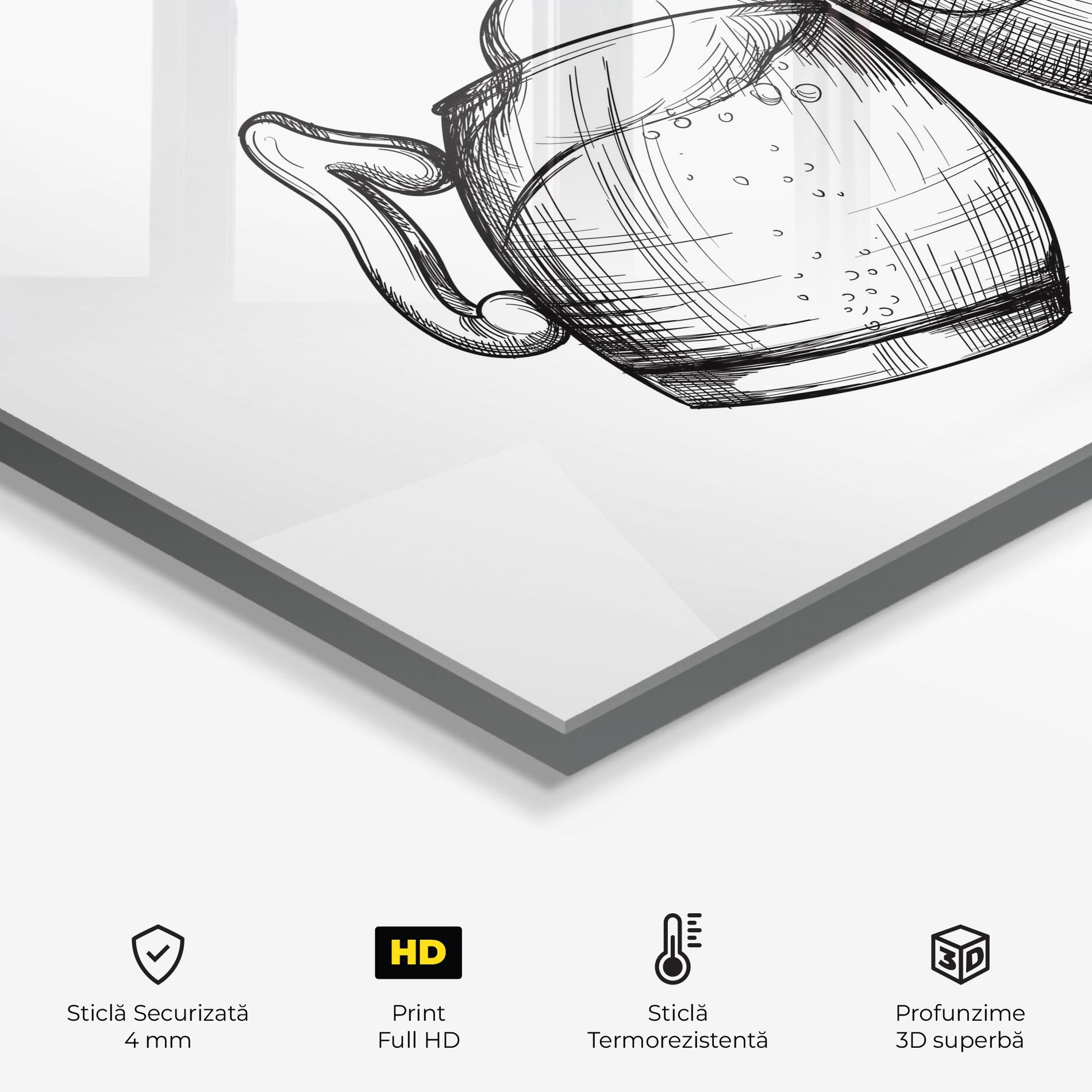 Panou Sticla Bucatarie Beer Clash mockup 2