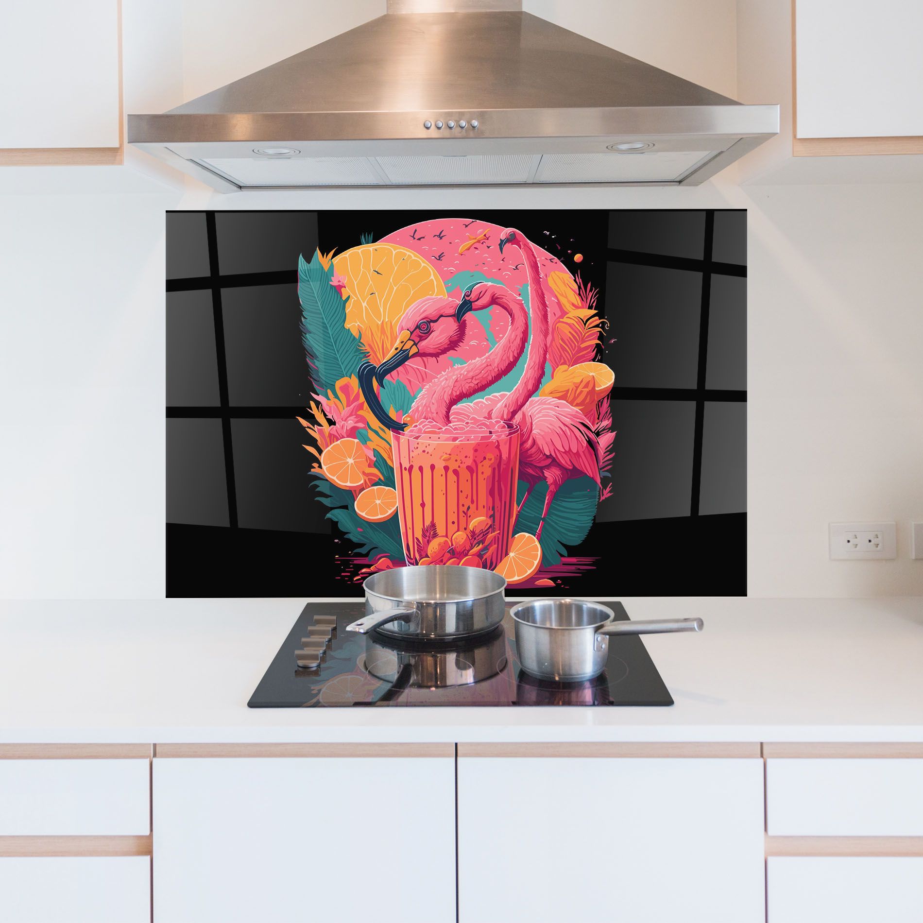 Pink Bird Drink mockup 5