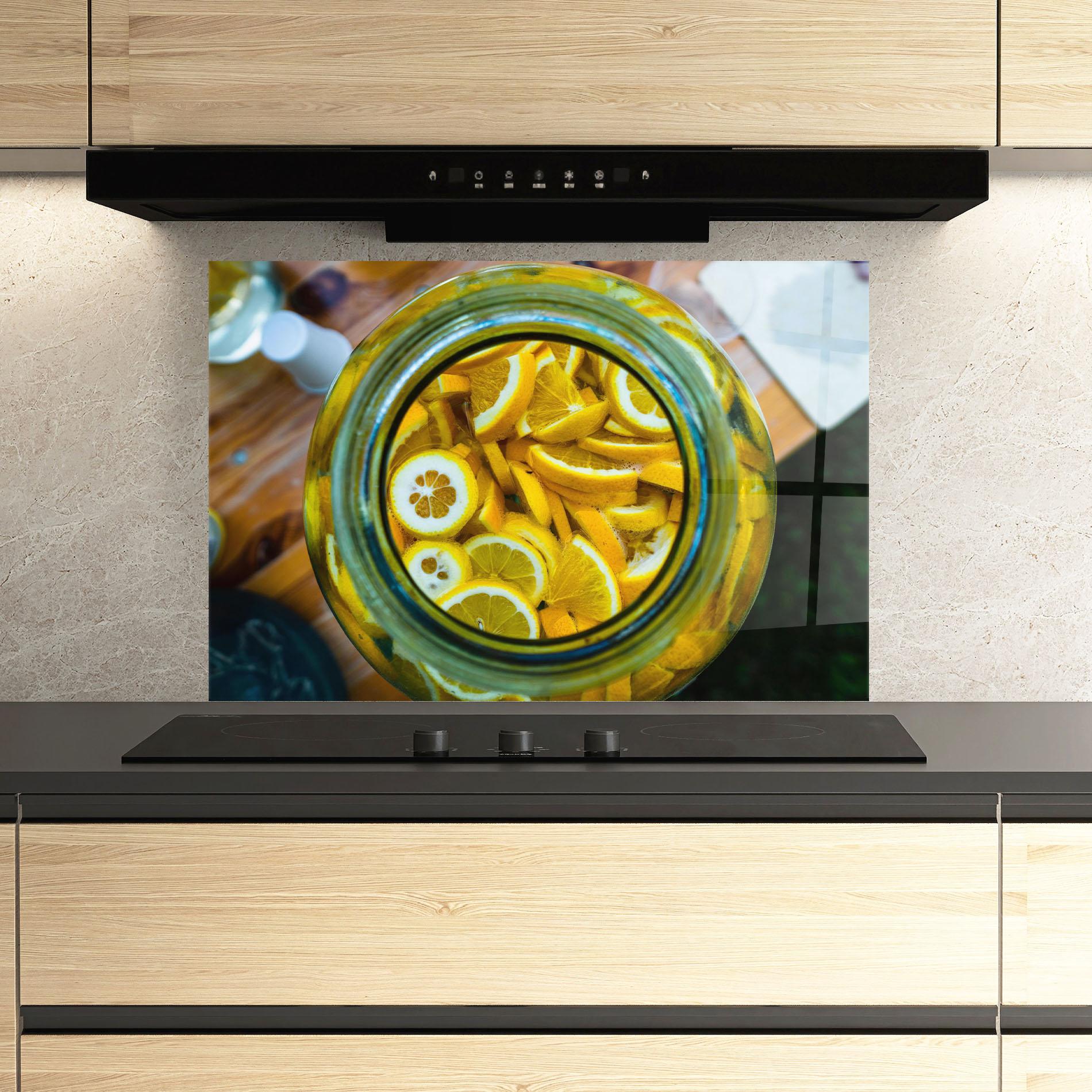 Panou Sticla Bucatarie Big Limonade mockup 3