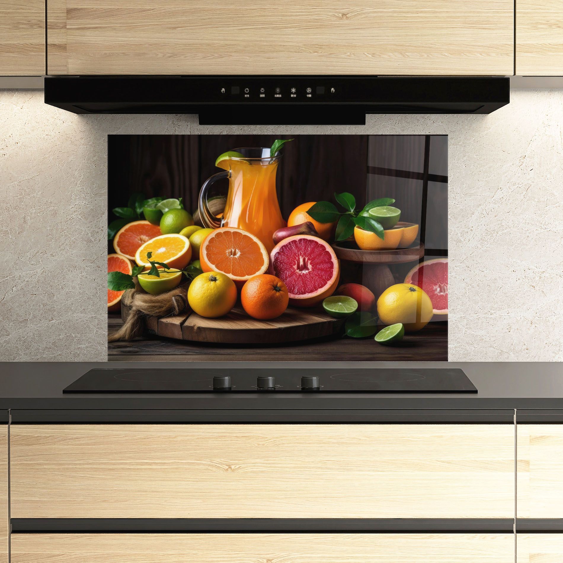 Glass Of Orange Juice mockup 3