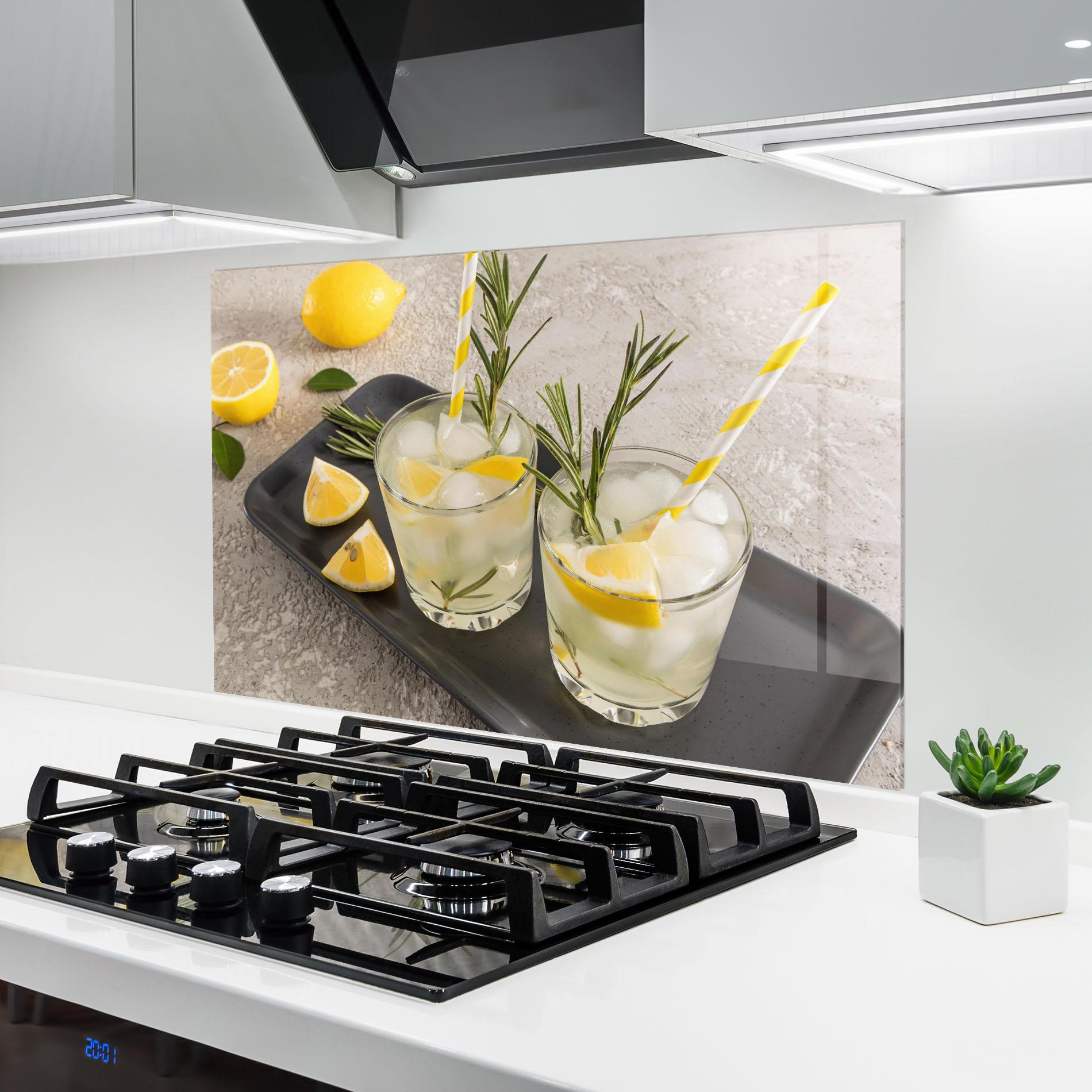 Panou Sticla Bucatarie Fruit Vitamin Water mockup 6