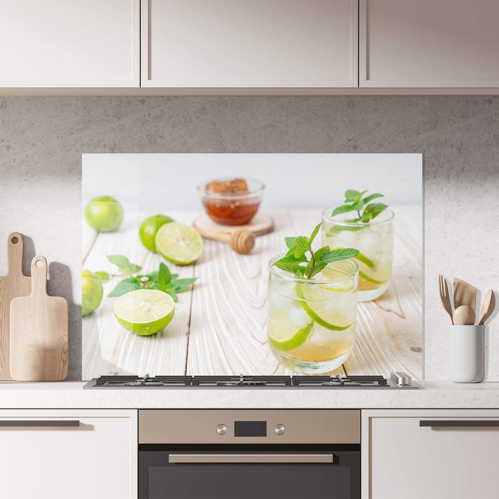 Panou Sticla Bucatarie Iced Honey mockup 7