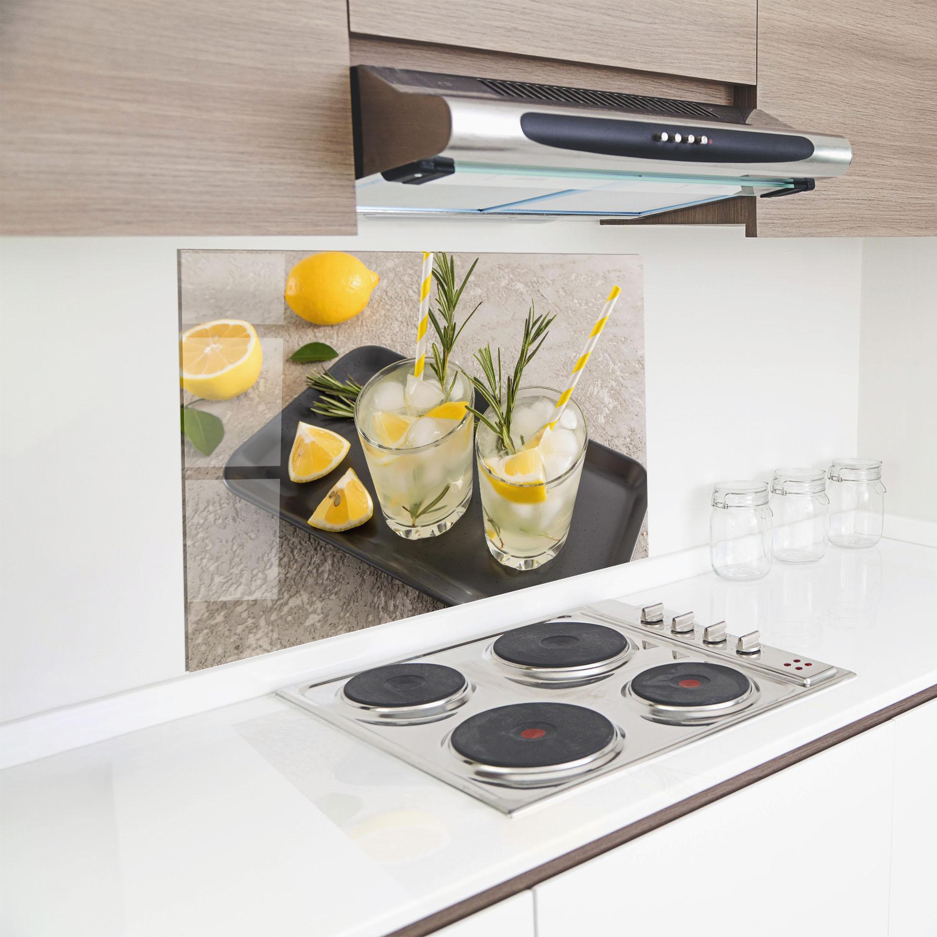 Panou Sticla Bucatarie Fruit Vitamin Water mockup 8