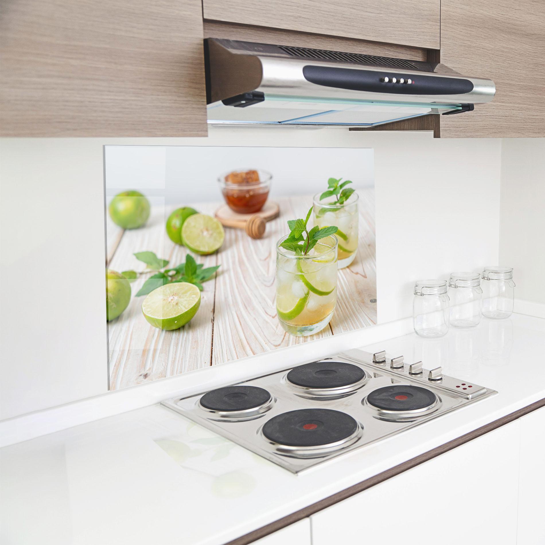 Panou Sticla Bucatarie Iced Honey mockup 8