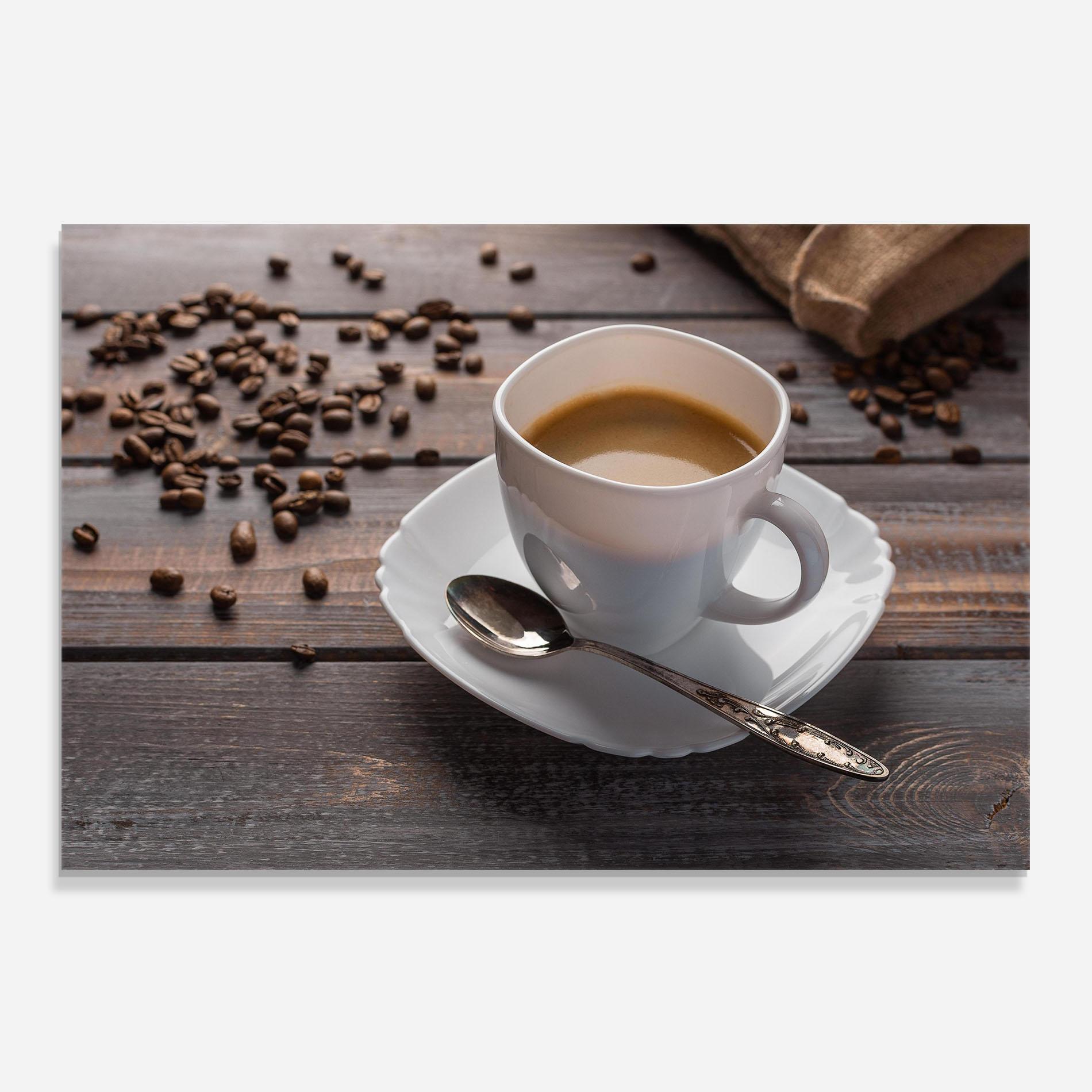Panou Sticla Bucatarie Aroma Coffee mockup 0