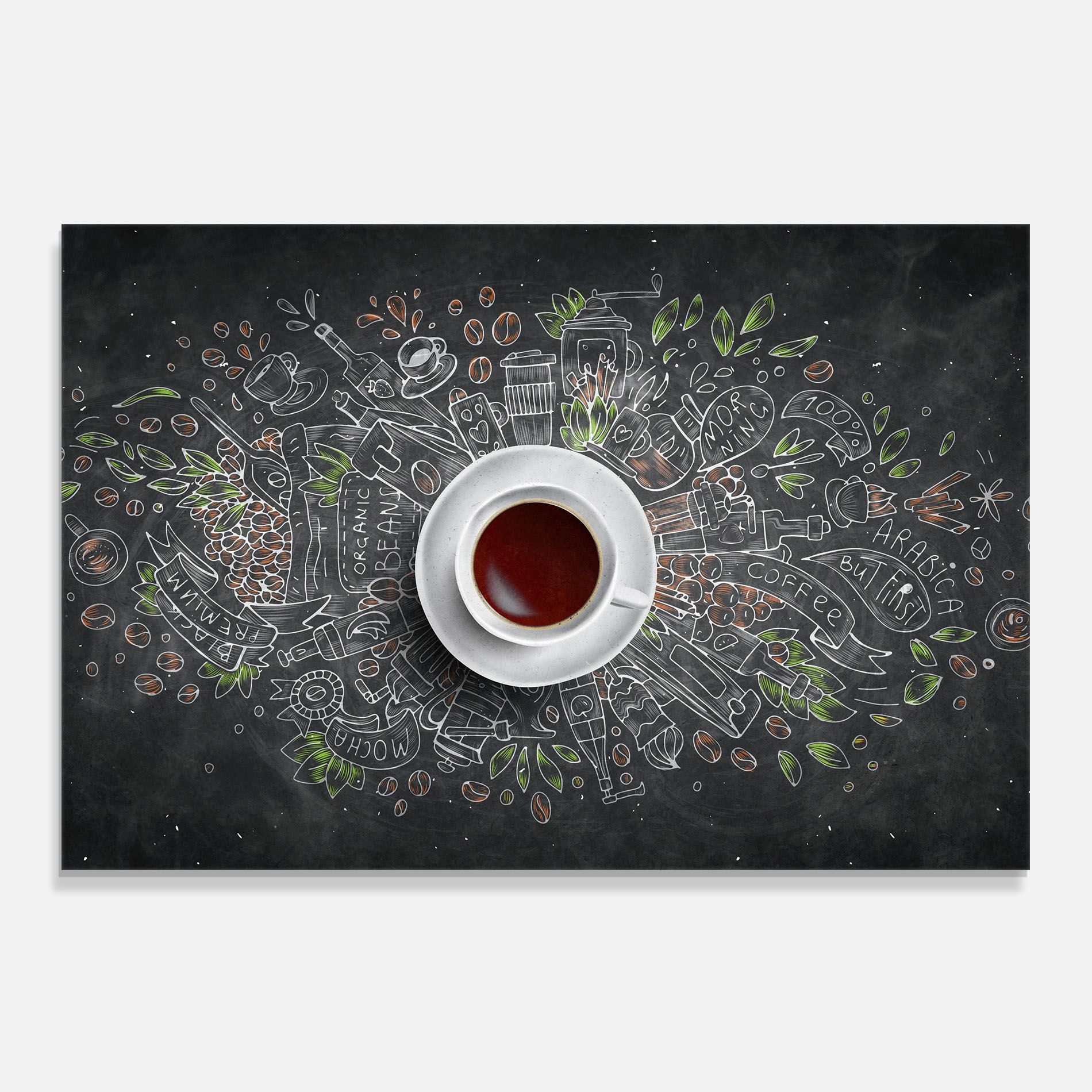 Black Board Coffee mockup 0