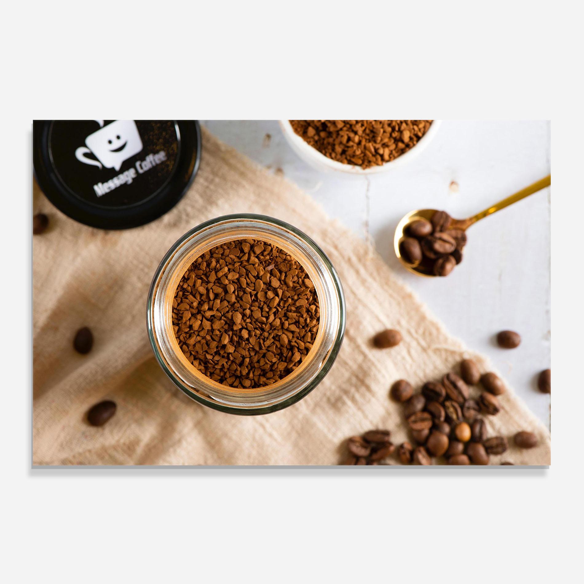 Panou Sticla Bucatarie Ground Coffee mockup 0
