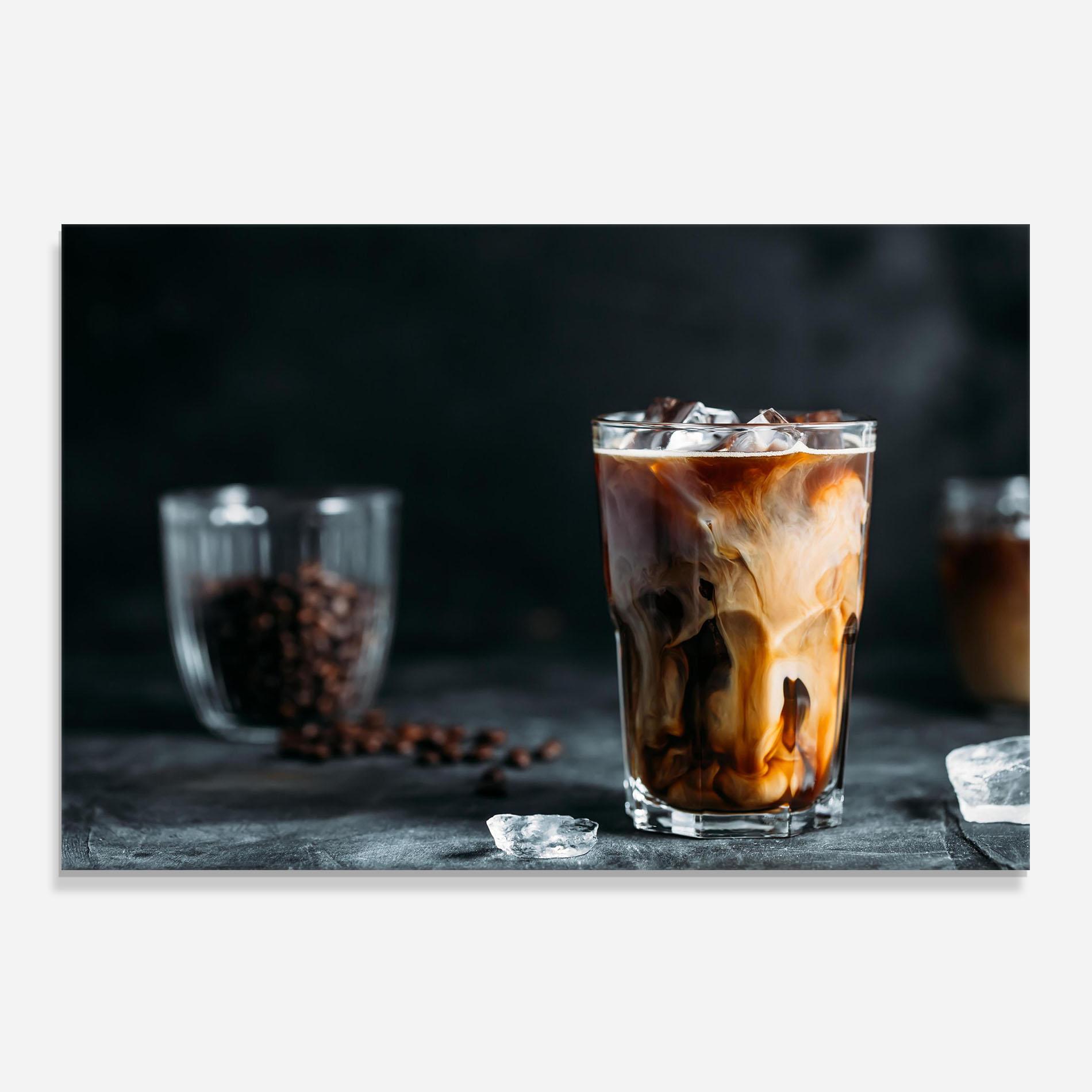 Panou Sticla Bucatarie Iced Coffee mockup 0