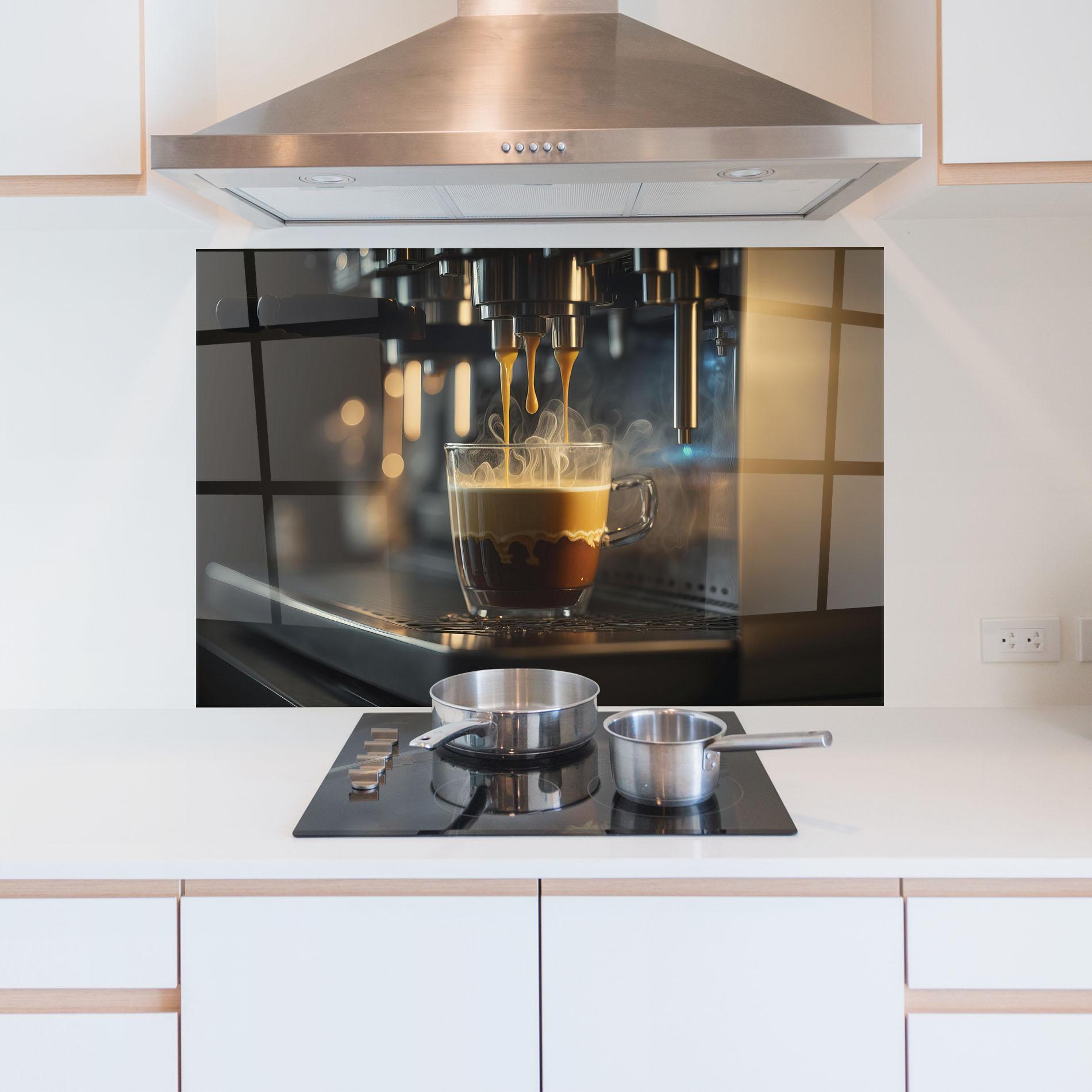 Panou Sticla Bucatarie Espresso Coffee mockup 5