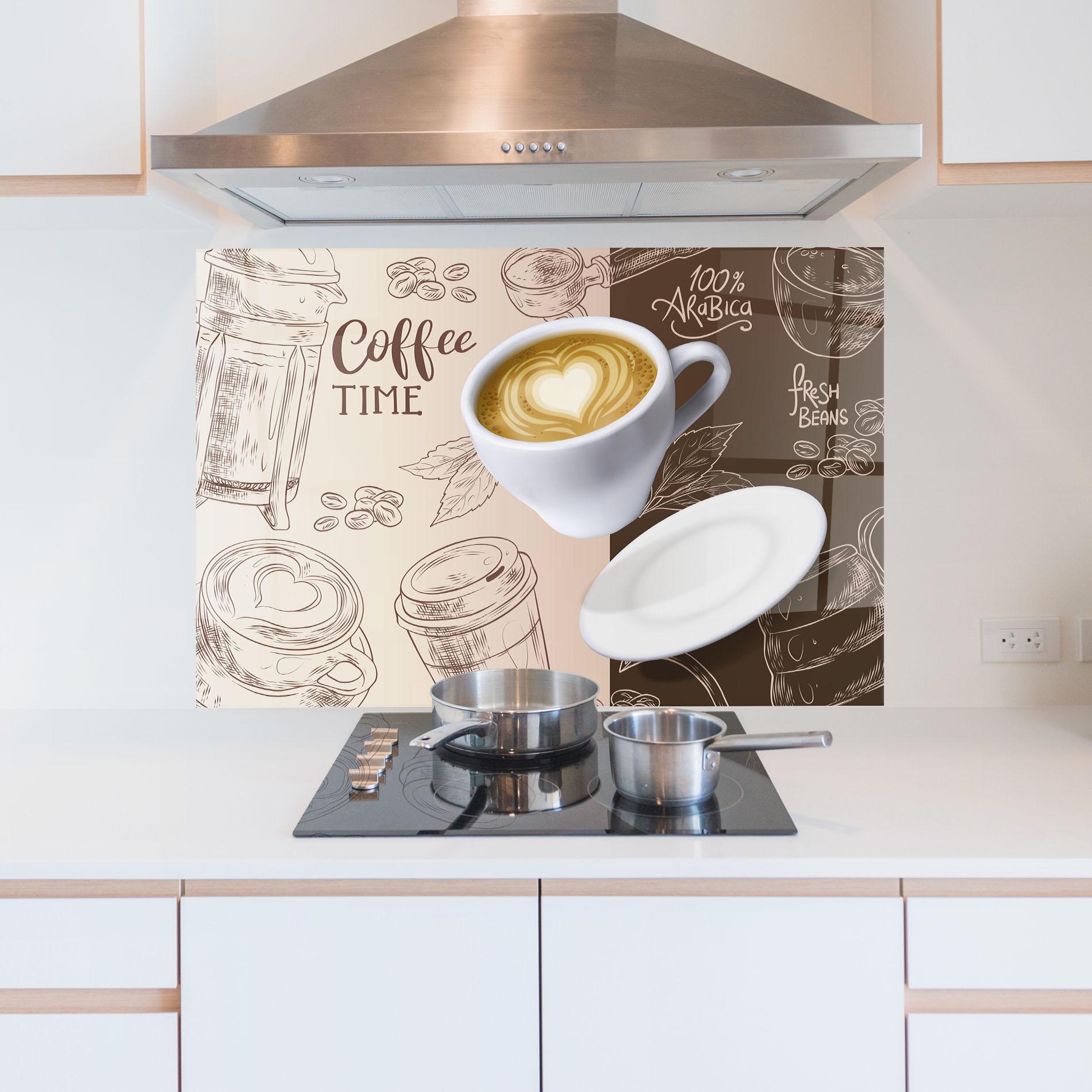 Panou Sticla Bucatarie Fresh Beans mockup 5