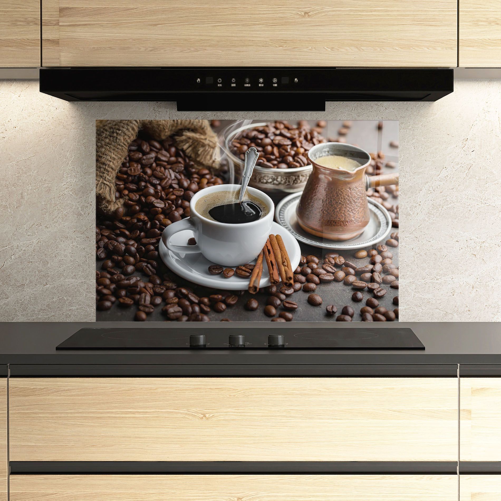 Black Coffee Beans mockup 3