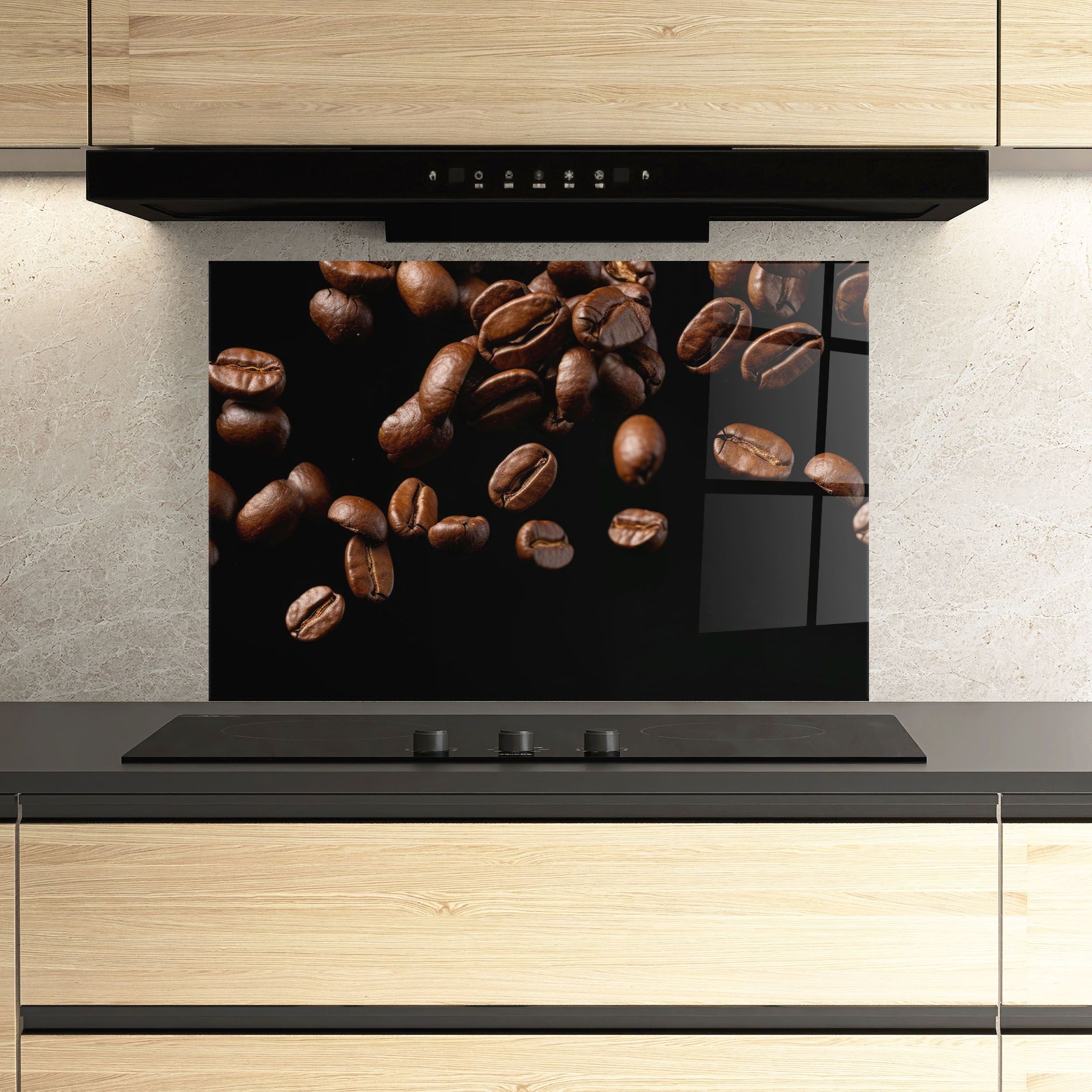 Coffee Beans Floating mockup 3