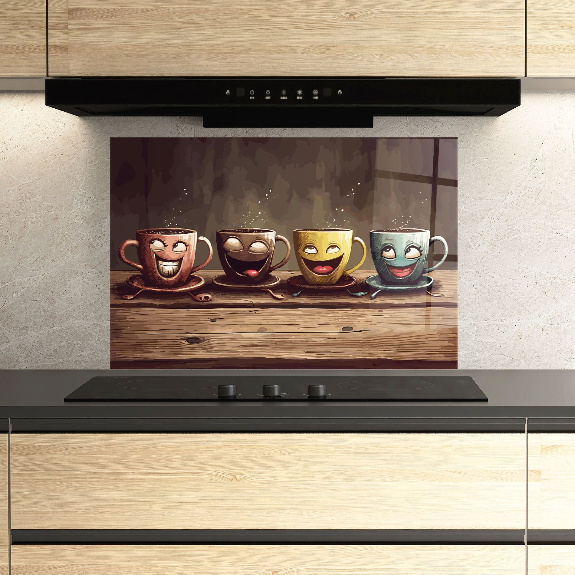 Coffee Faces mockup 3