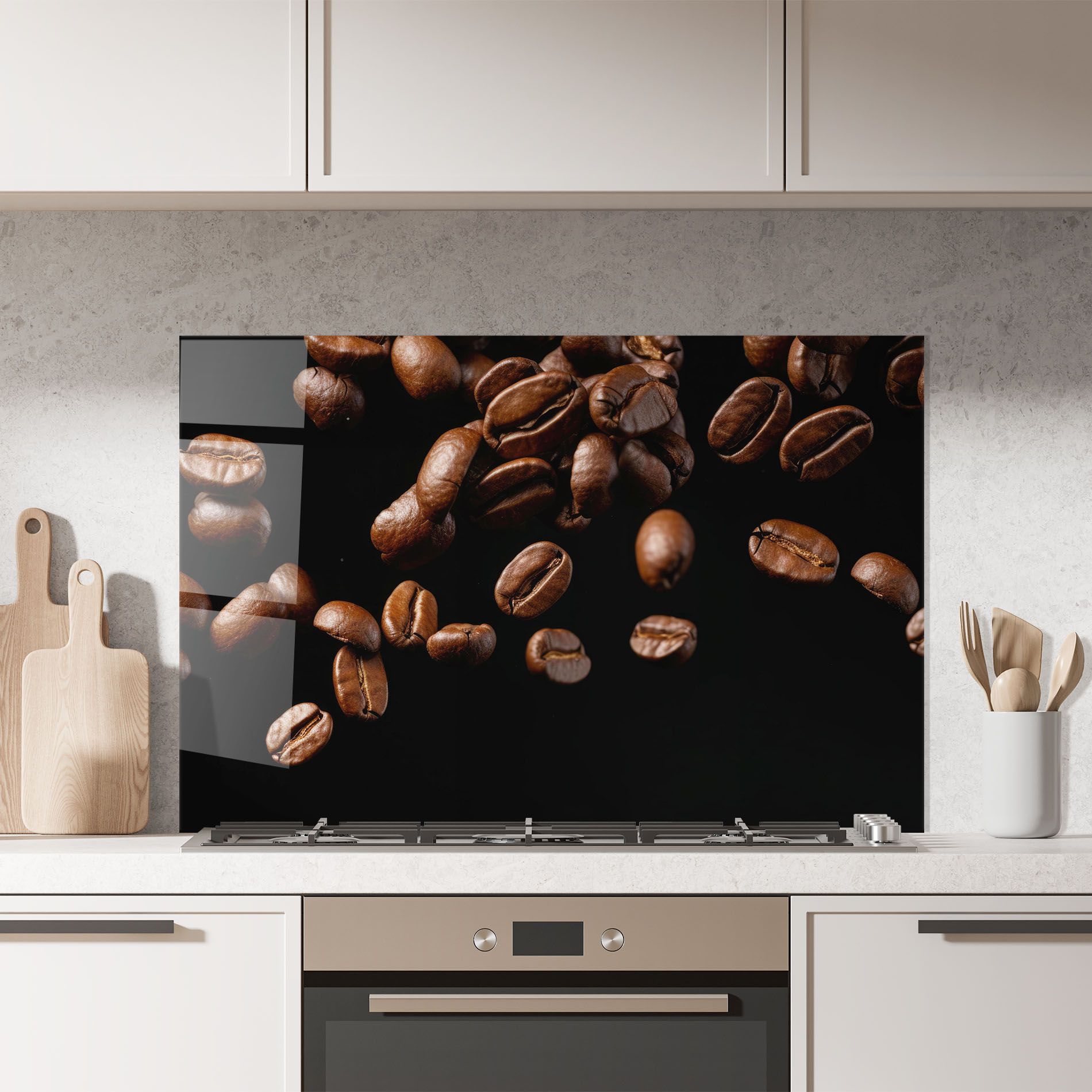 Coffee Beans Floating mockup 7