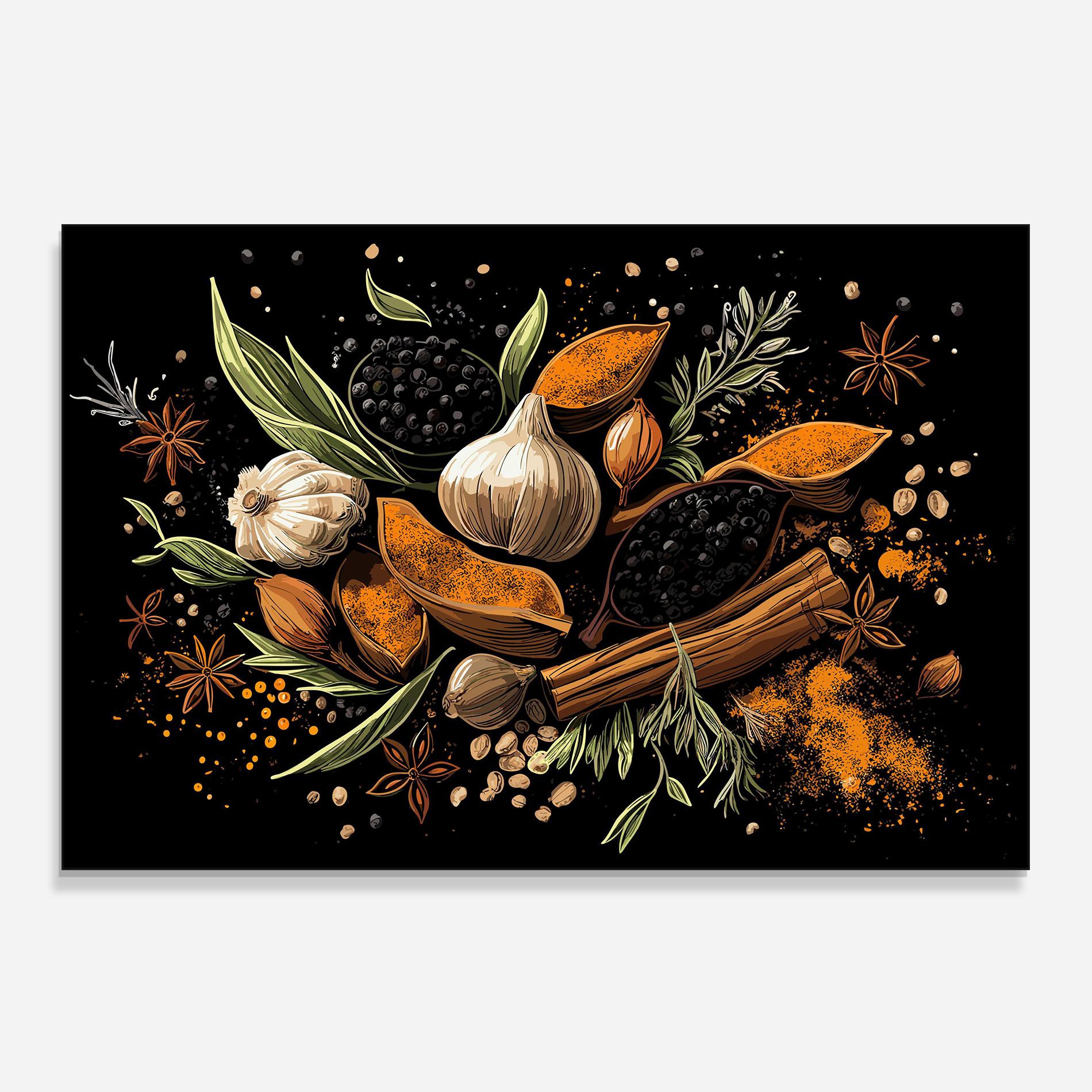 Garlic And Spices mockup 0