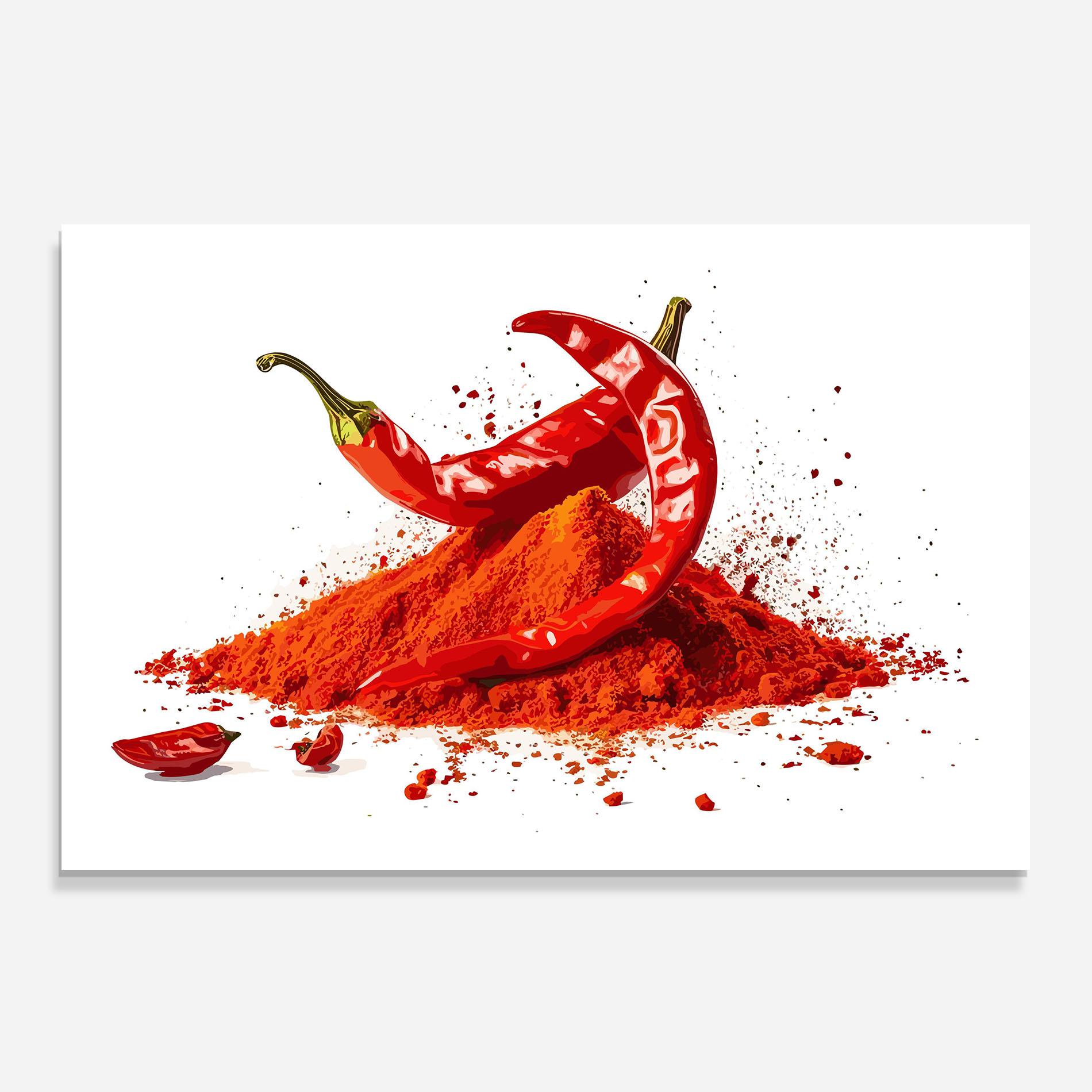 Panou Sticla Bucatarie Papper Art mockup 0