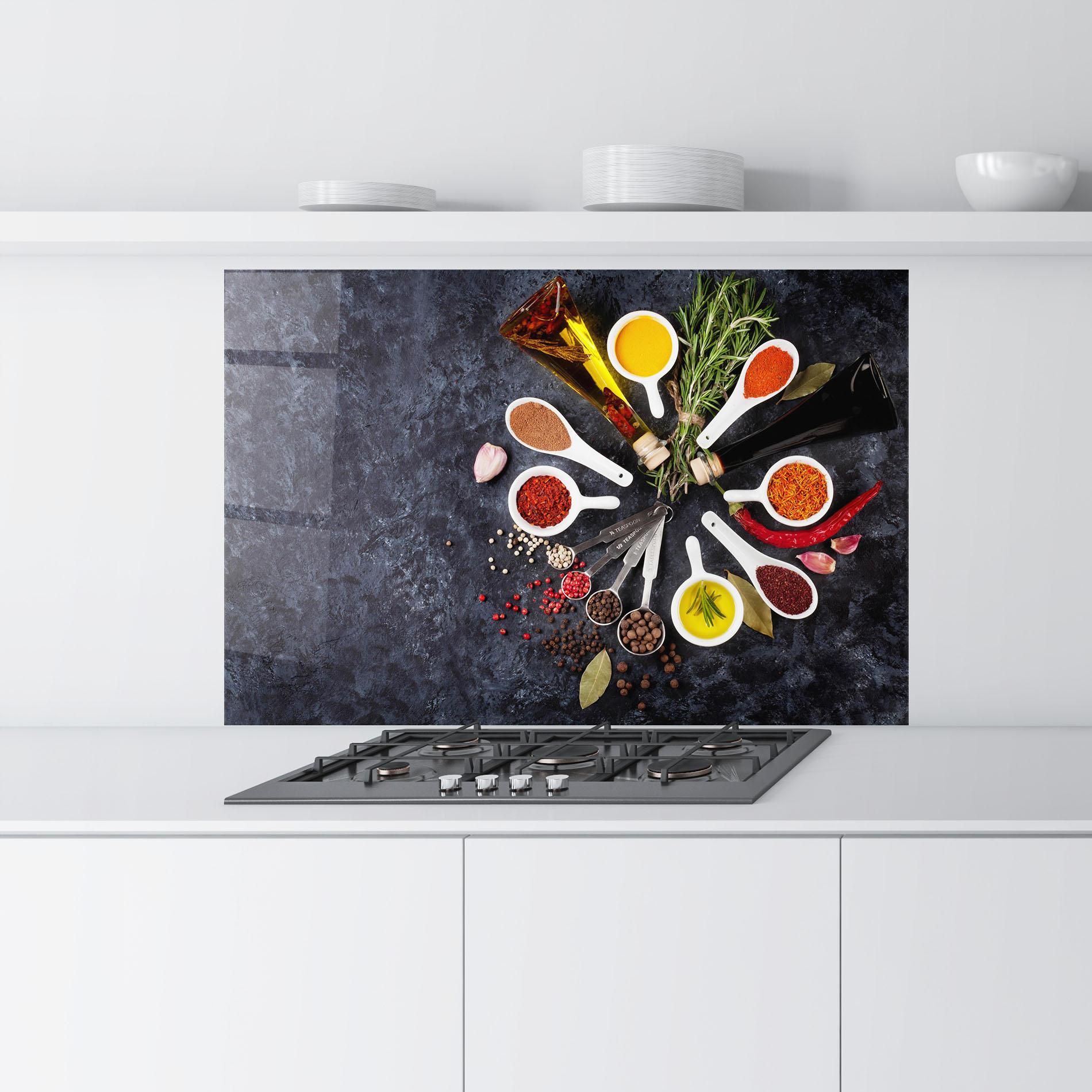 Panou Sticla Bucatarie Spices mockup 9