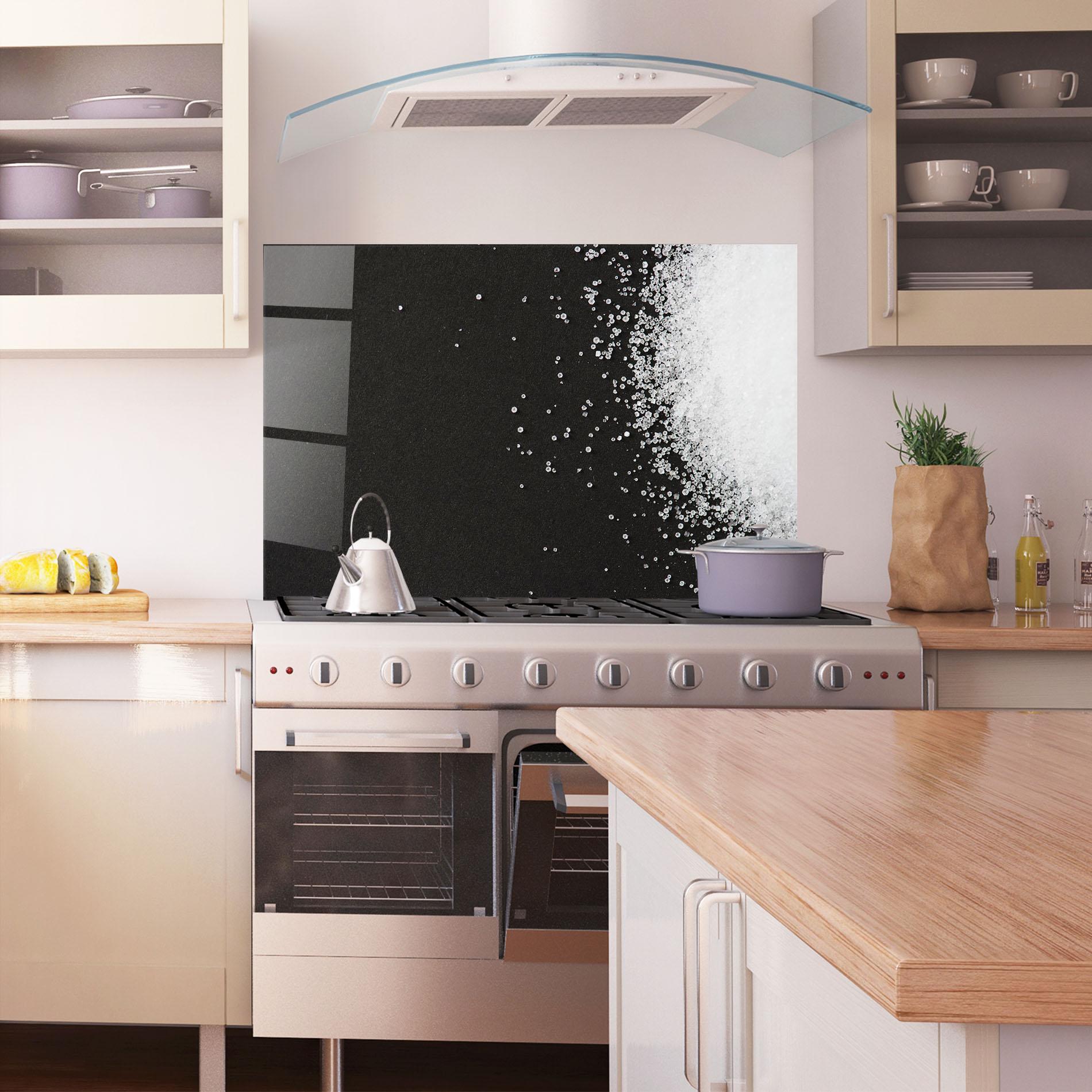 Panou Sticla Bucatarie Salt Texture mockup 1