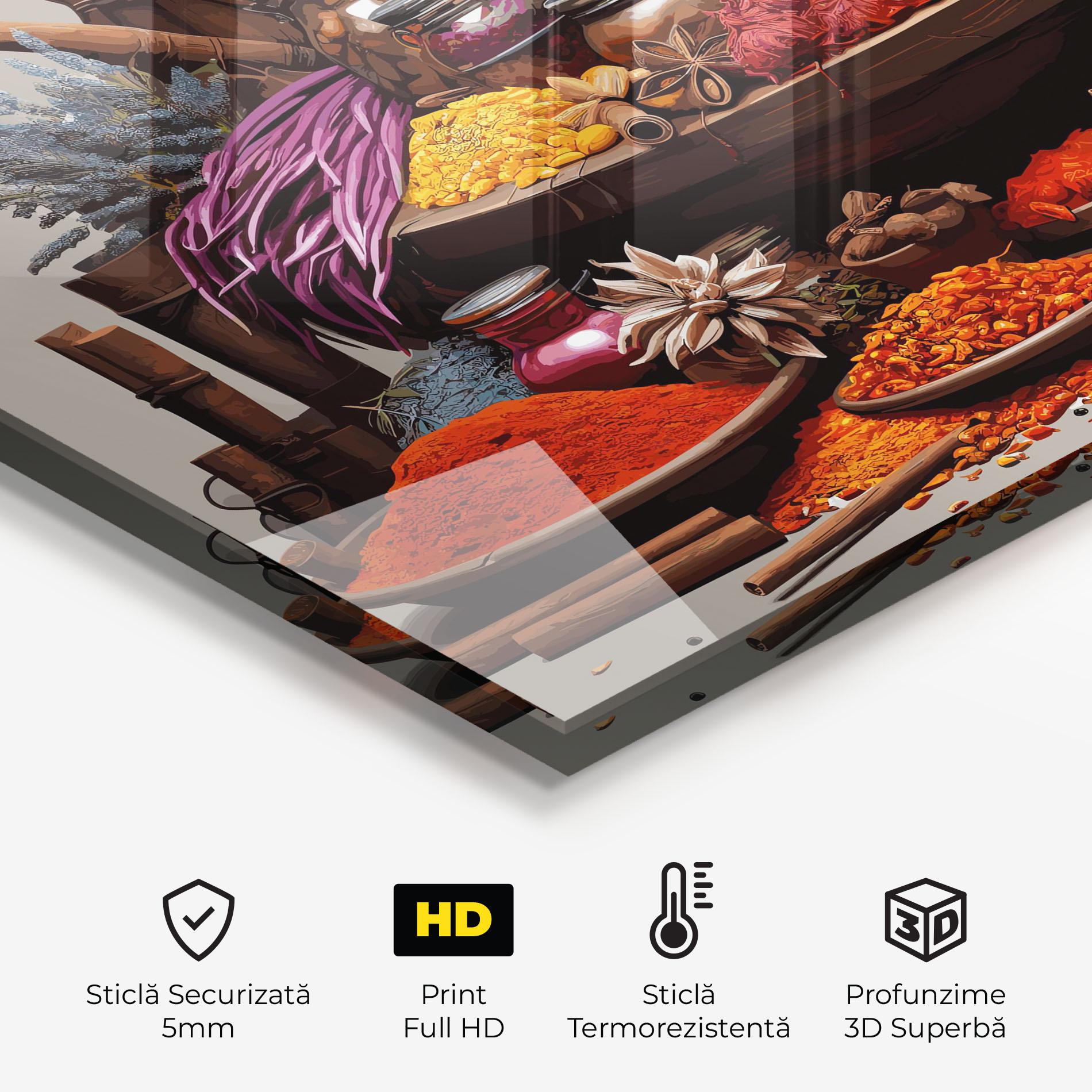 Panou Sticla Bucatarie Autumn Seasoning mockup 2