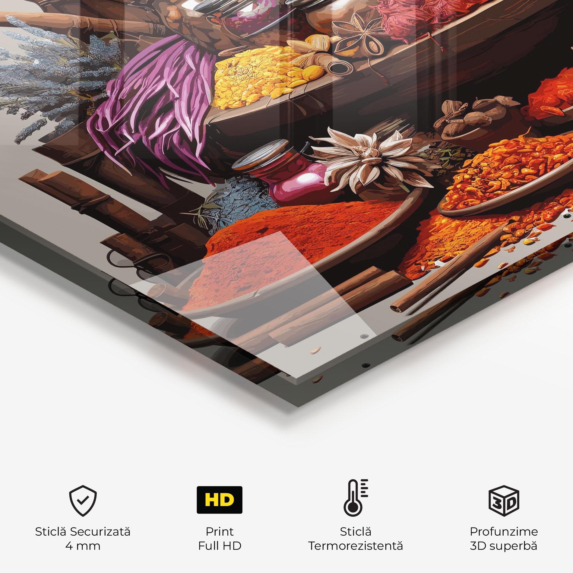 Panou Sticla Bucatarie Autumn Seasoning mockup 2
