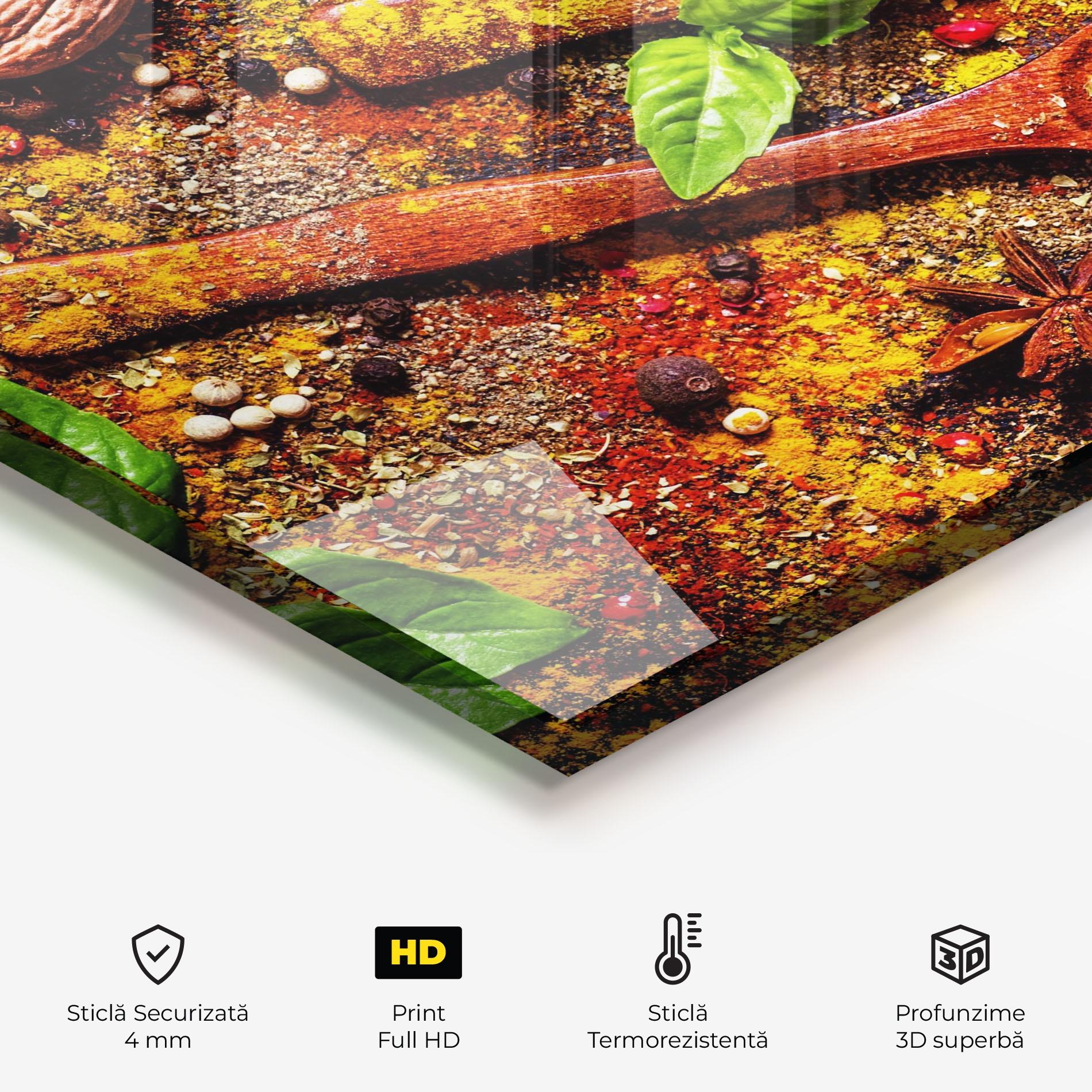 Panou Sticla Bucatarie Dried Herbs mockup 2