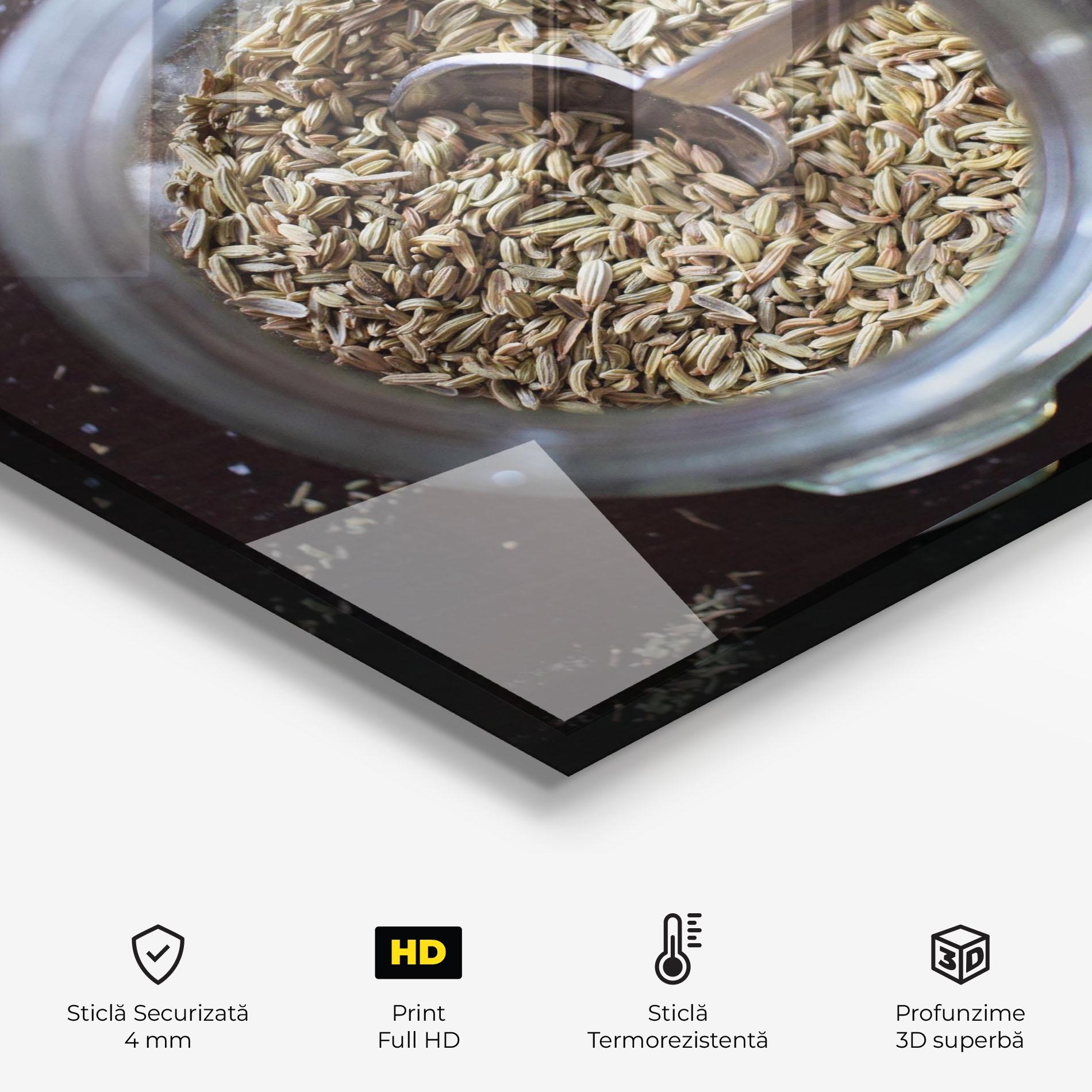 Panou Sticla Bucatarie Jar With Spices mockup 2
