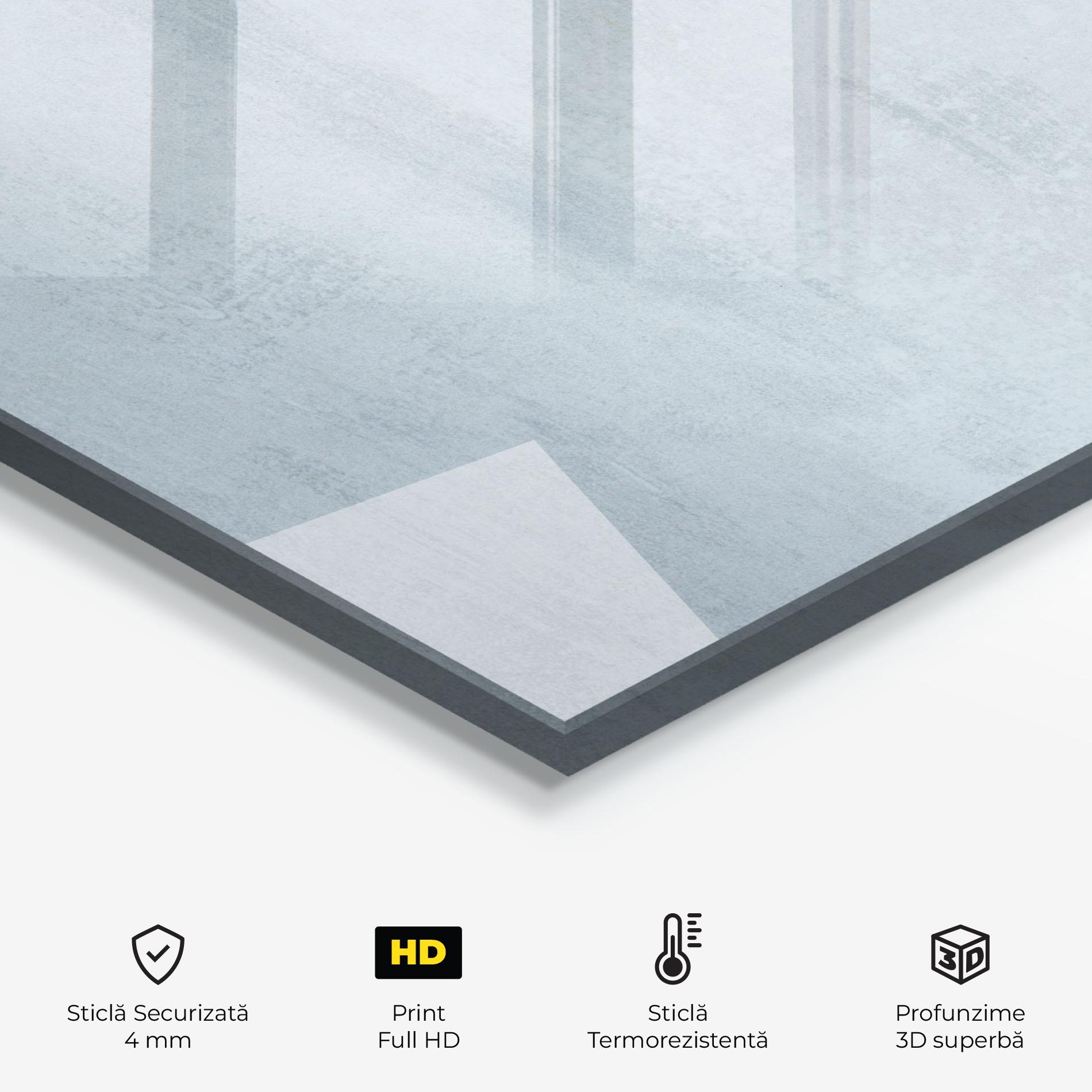 Panou Sticla Bucatarie Salt Pepper Spoons mockup 2