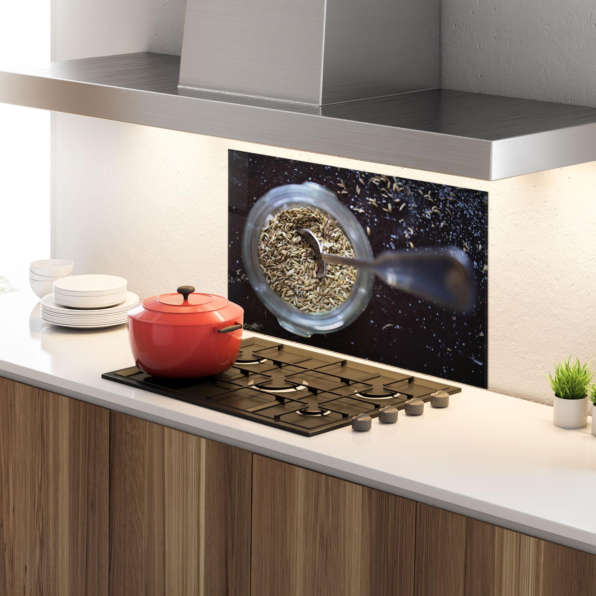 Panou Sticla Bucatarie Jar With Spices mockup 4