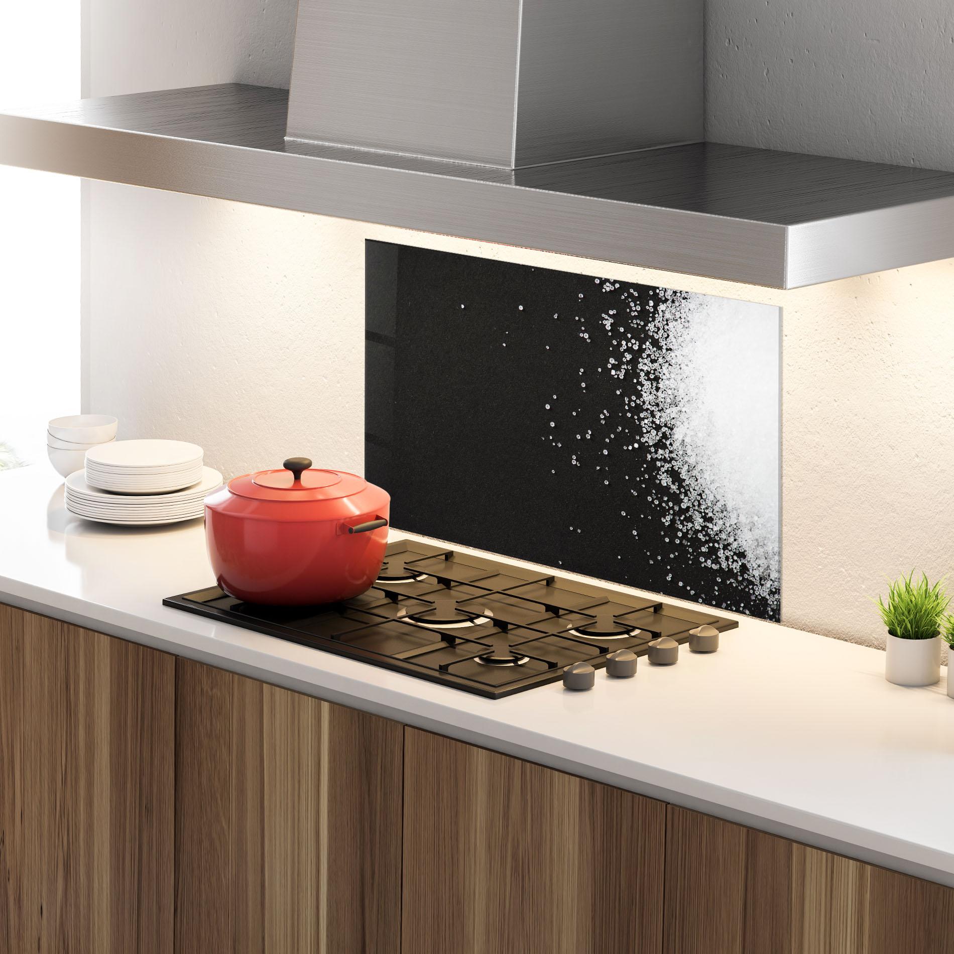 Panou Sticla Bucatarie Salt Texture mockup 4