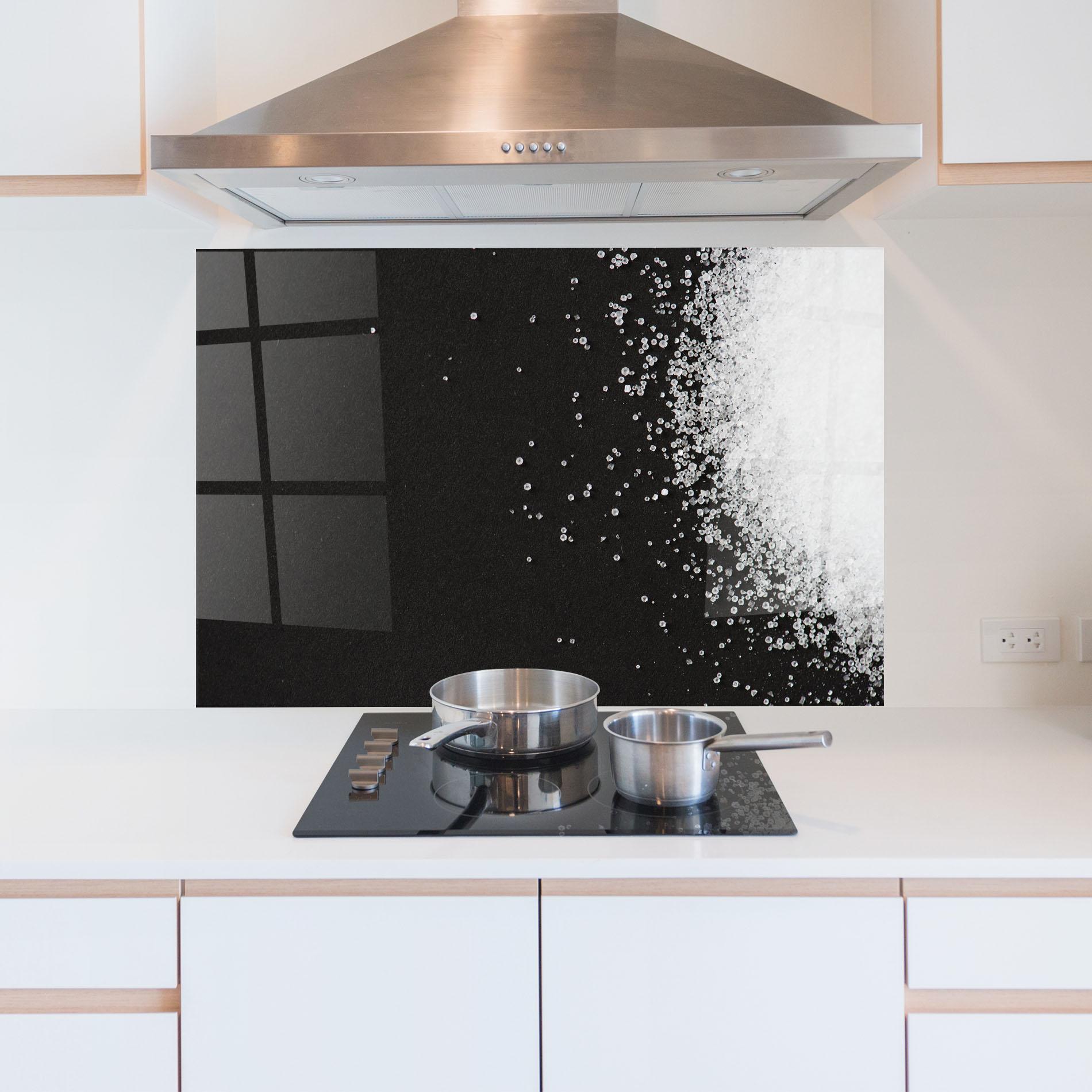 Panou Sticla Bucatarie Salt Texture mockup 5