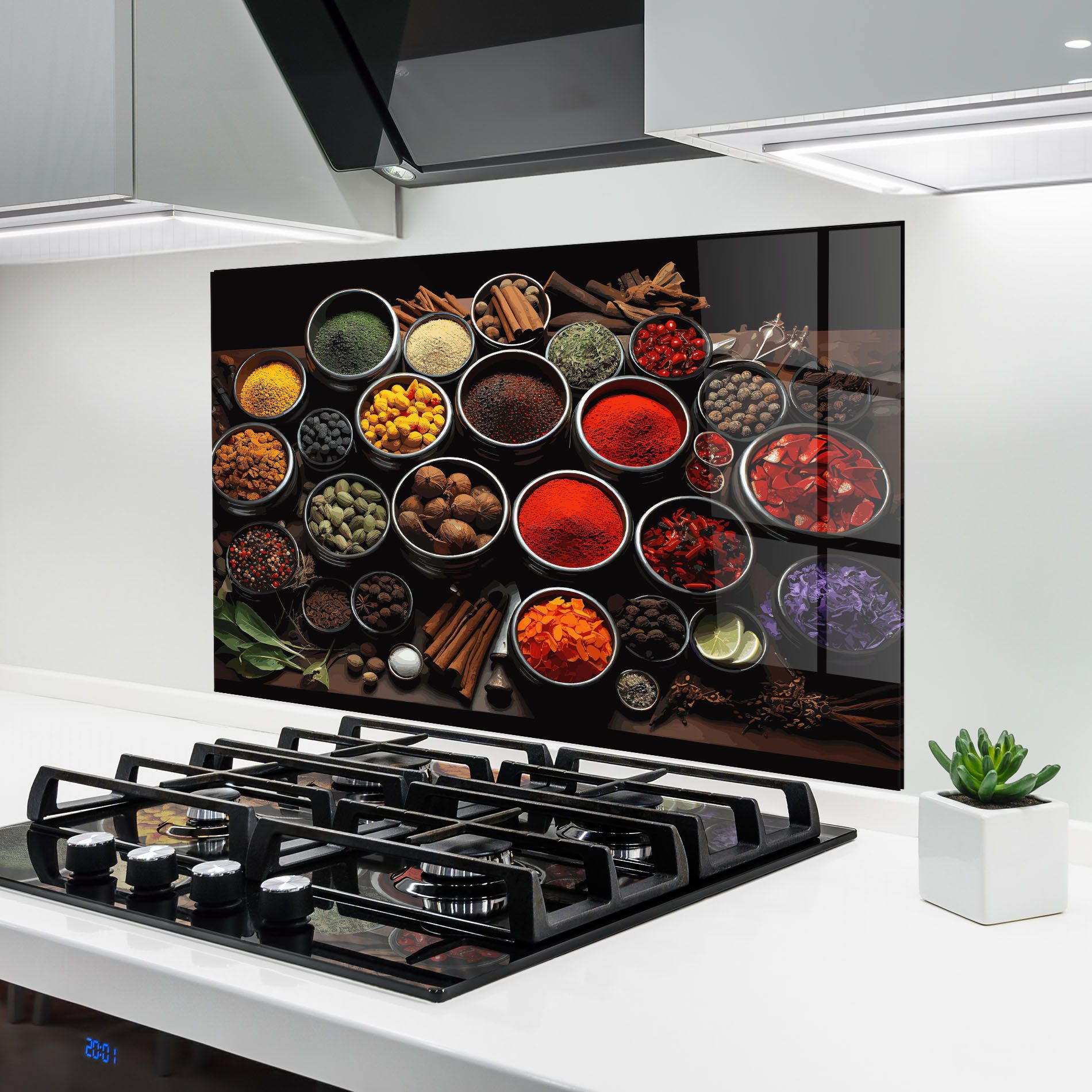 Colorful Herbs Art mockup 6