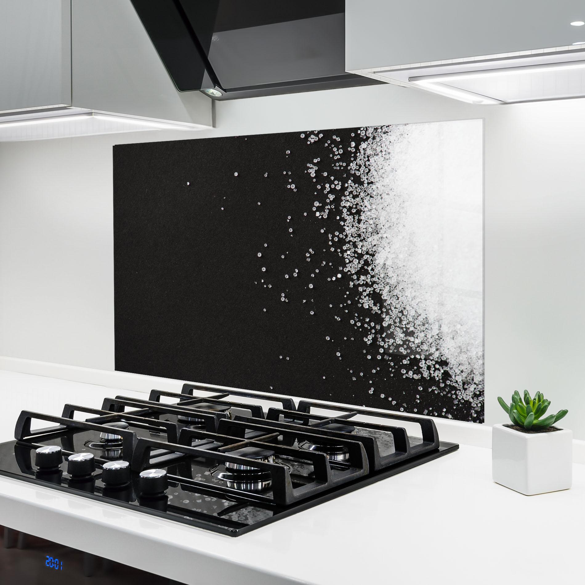 Panou Sticla Bucatarie Salt Texture mockup 6