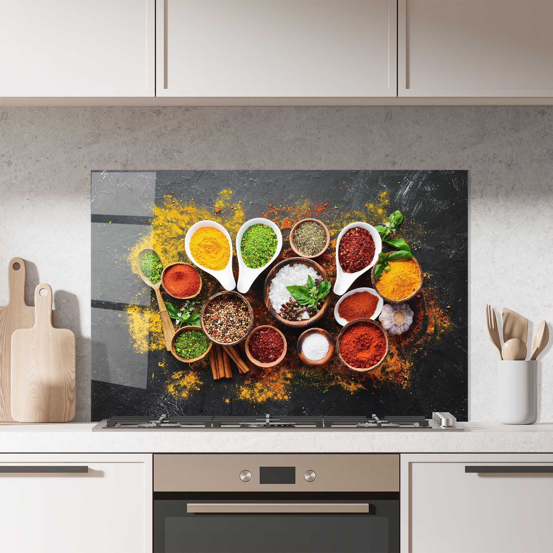 Colorful Herbs Spices mockup 7