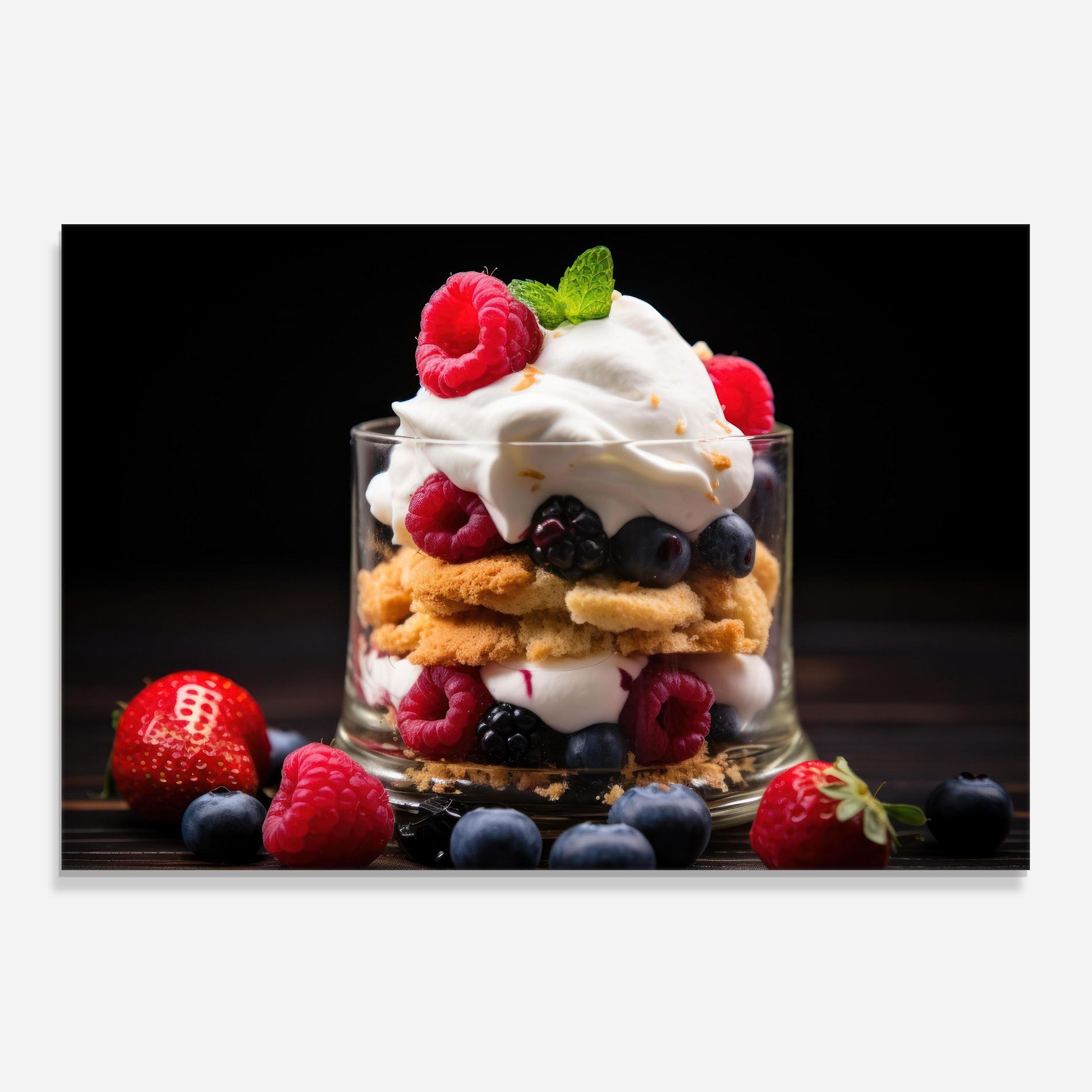 Cup Fruit Dessert mockup 0