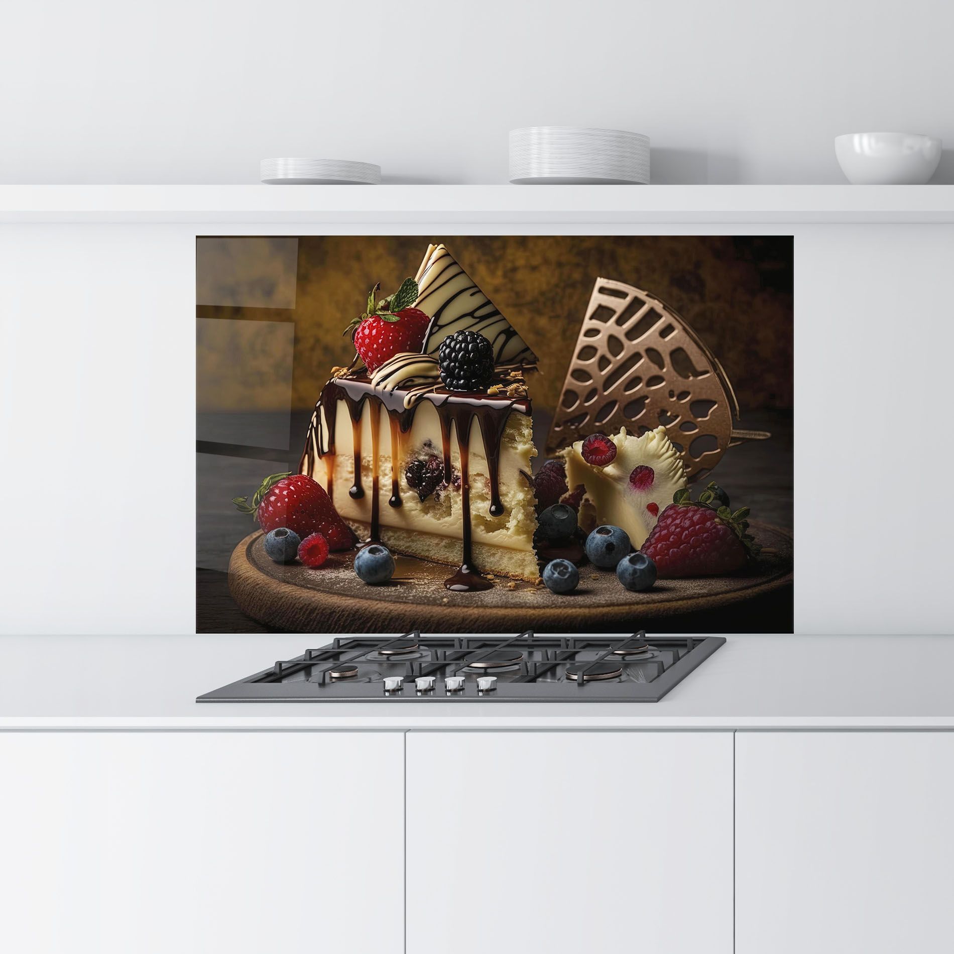 Cheesecake Chocolate mockup 9