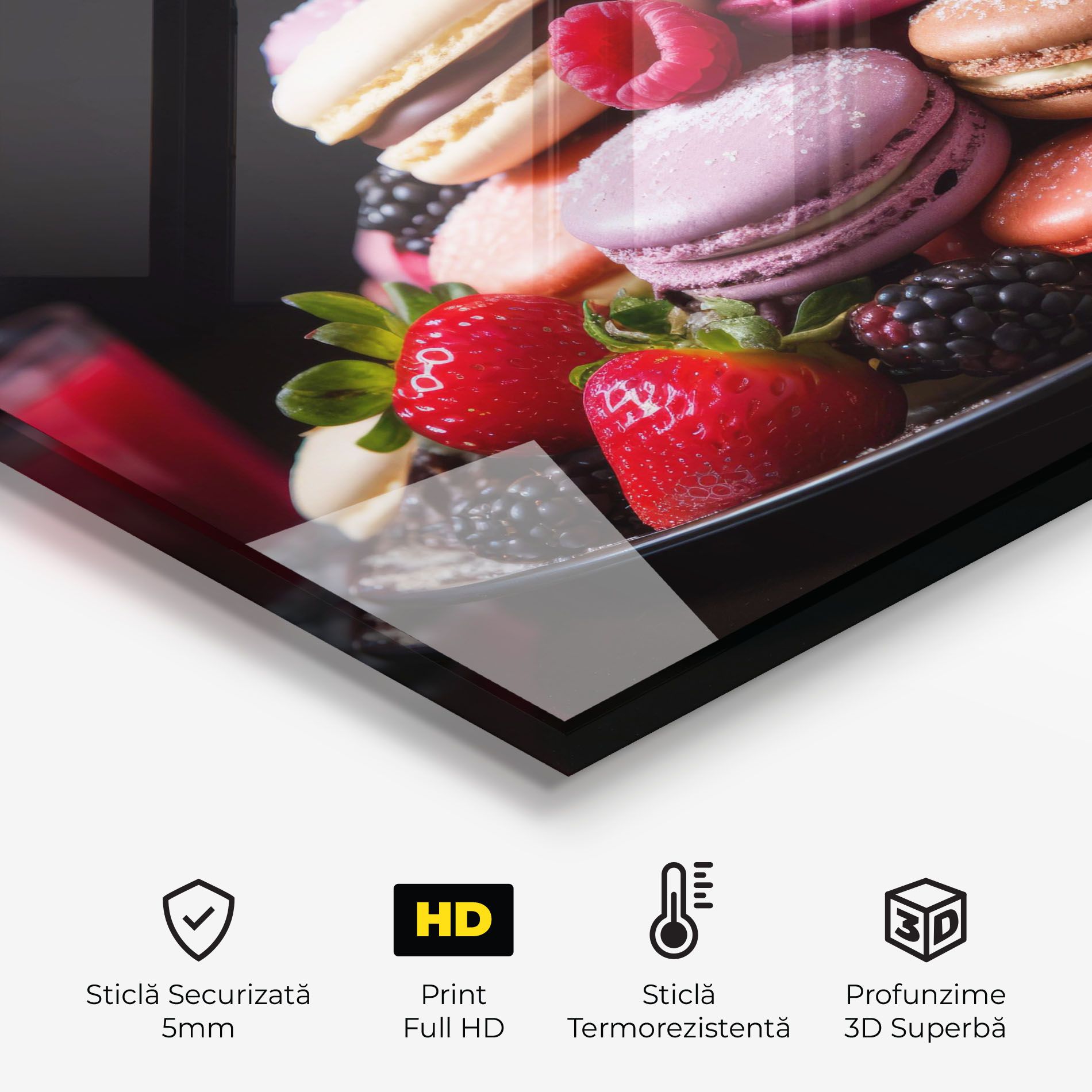 Berries Macarons mockup 2