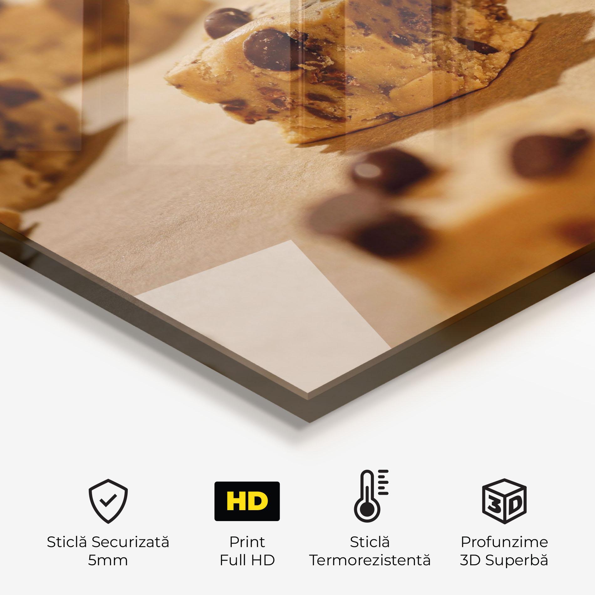 Panou Sticla Bucatarie Caramel Cake mockup 2