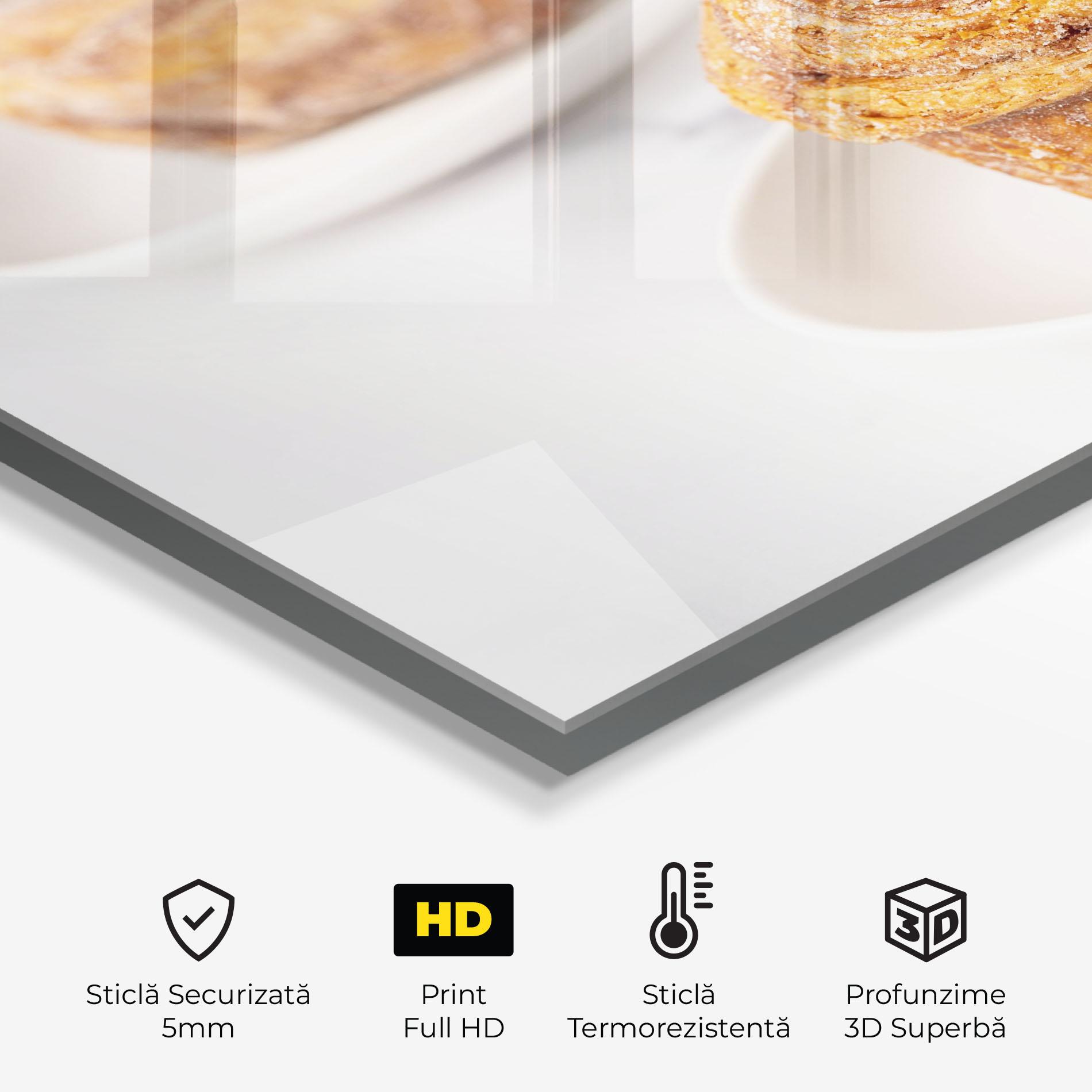 Panou Sticla Bucatarie Cinnamon Roll mockup 2