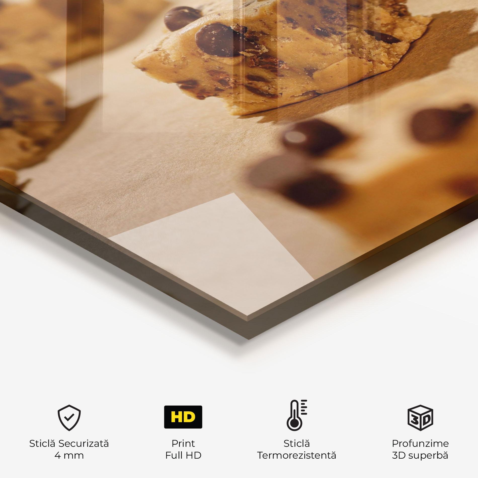 Panou Sticla Bucatarie Caramel Cake mockup 2