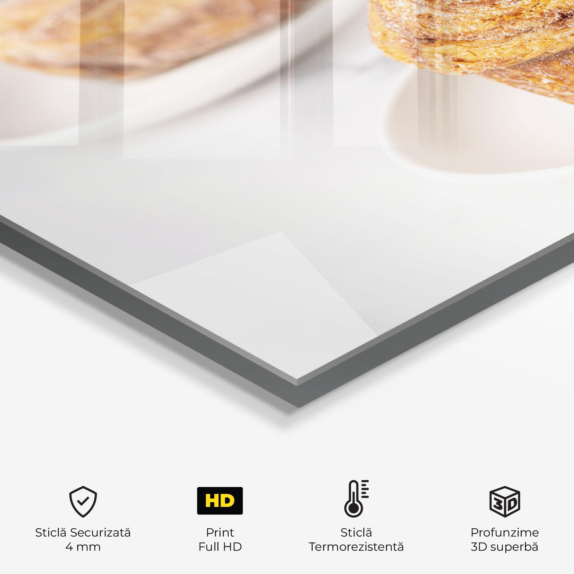 Panou Sticla Bucatarie Cinnamon Roll mockup 2