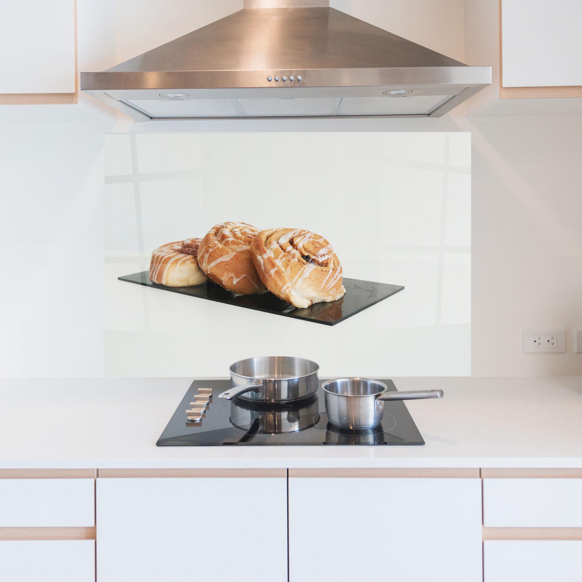 Panou Sticla Bucatarie Cinnamon Rolls mockup 5