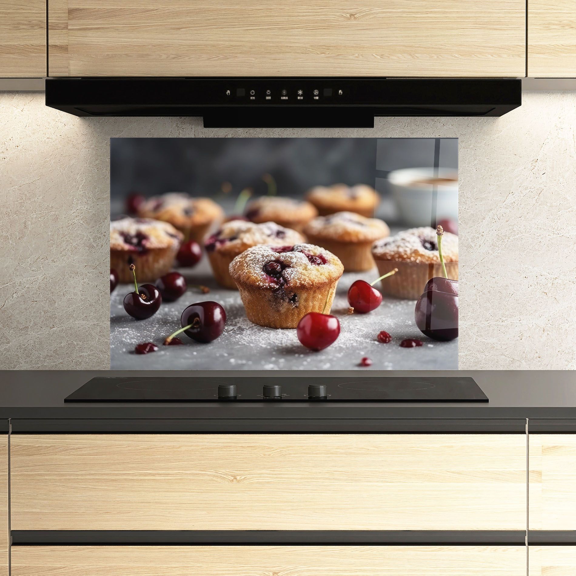 Cherries Muffins mockup 3