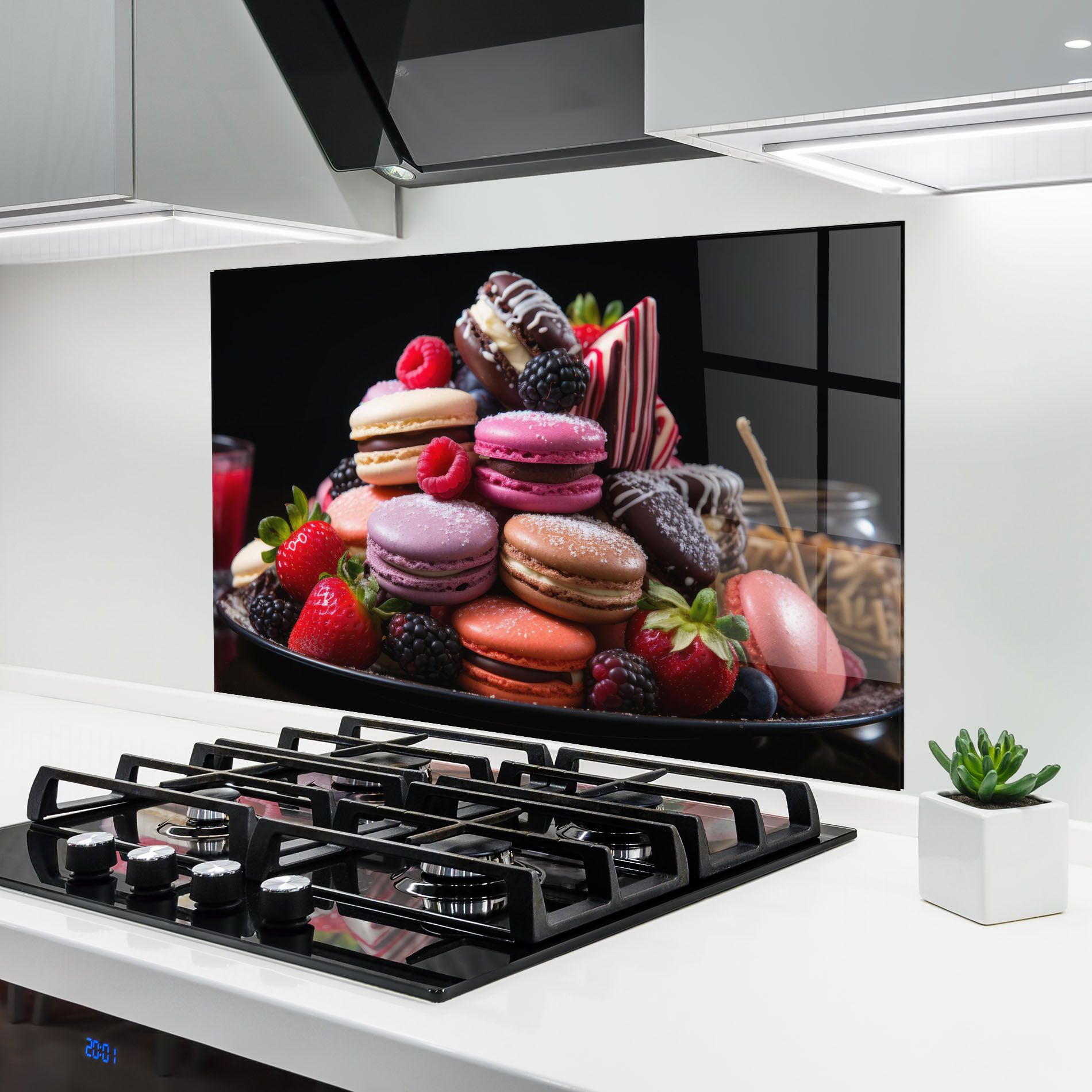 Berries Macarons mockup 6